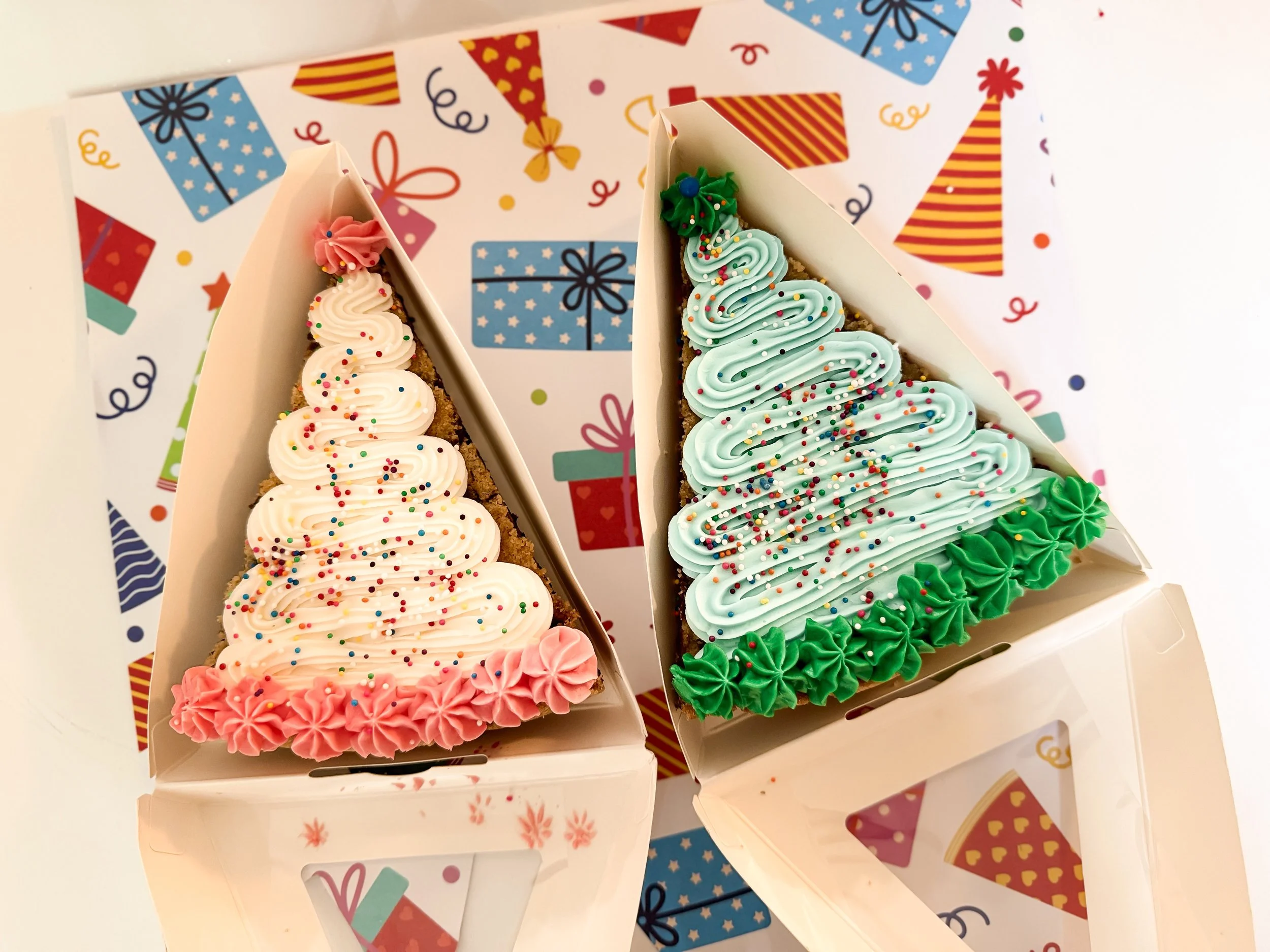 Birthday Cookie Cake Slices