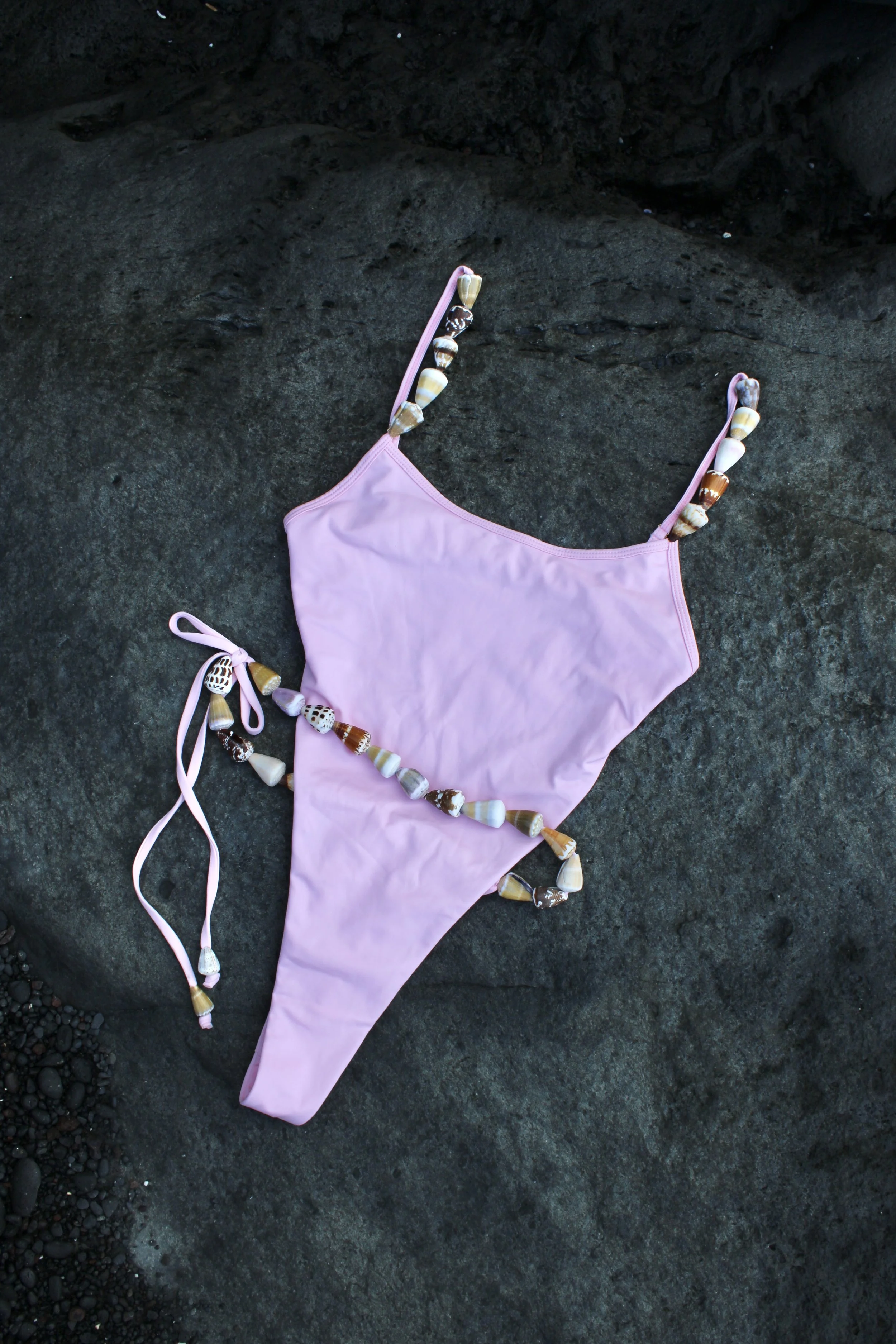 Statement mixed cone one piece - Size S