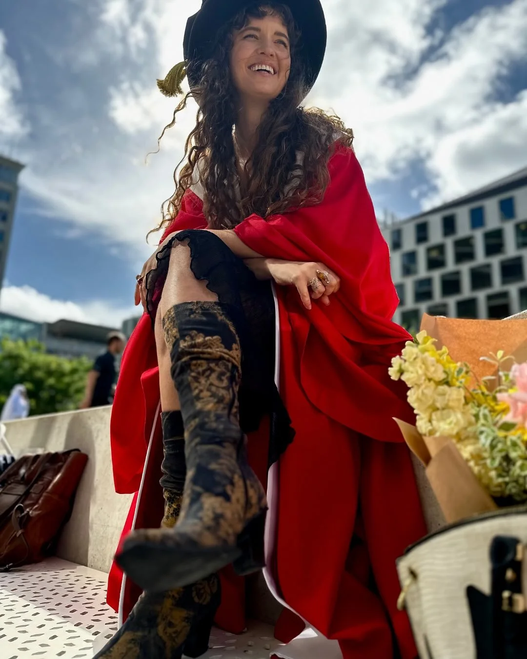 I graduated with my PhD this week! 🎓
And…I almost didn’t go.
It felt performative, rooted in rituals I don’t fully align with.
I’ve never been one for accolades or the spotlight.
But I’m learning there’s an e