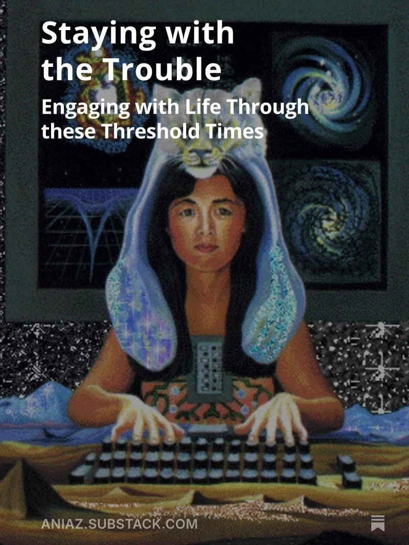 Friends&hellip;it&rsquo;s been a time! 
January has felt like one year already. 

So. Much. Going. Happening.

In the micro and the macro.

I&rsquo;ve been deep in contemplation mode, sensing into what&rsquo;s been asked of us in these threshold time