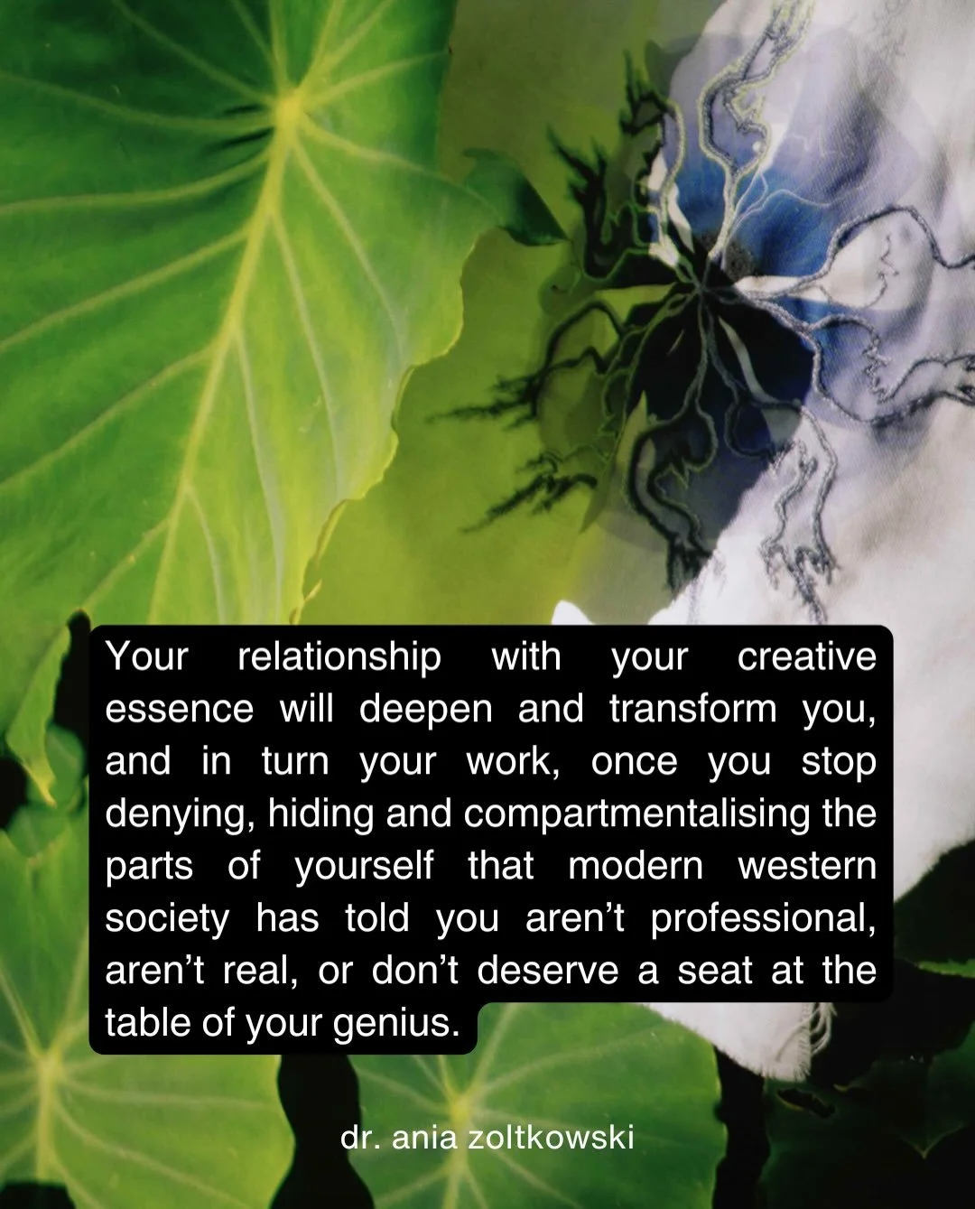 The commodification and distortion of some spiritual, ecological and embodiment spaces have taught us that wholeness is a luxury. 

This is the same colonial rhetoric that keeps us in separation and disconnection.

Wholeness is our birthright. 

It i