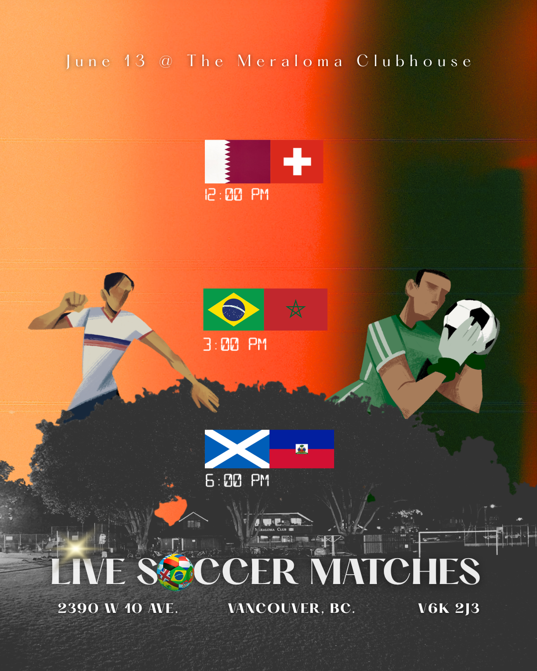 WorLd Cup SocceR MaTches!  (all dAy)