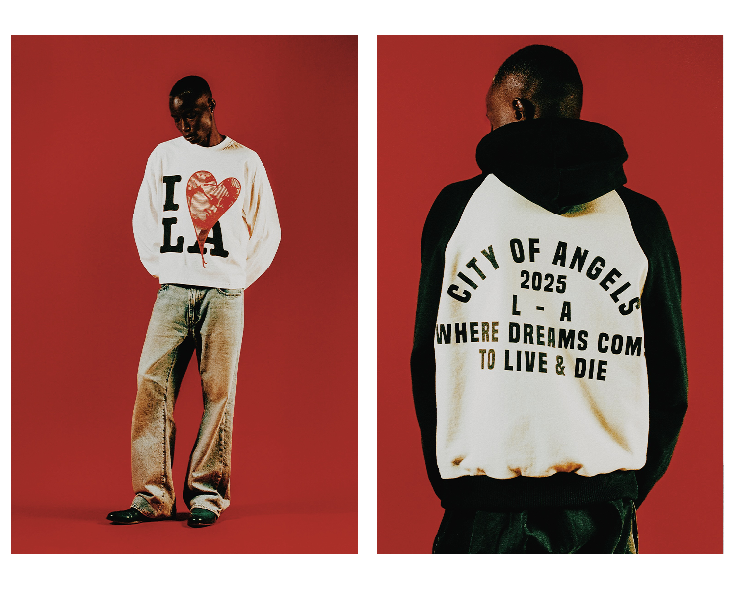 PIECES LOS ANGELES "I LEFT MY HEART IN LA" E-COMMERCE