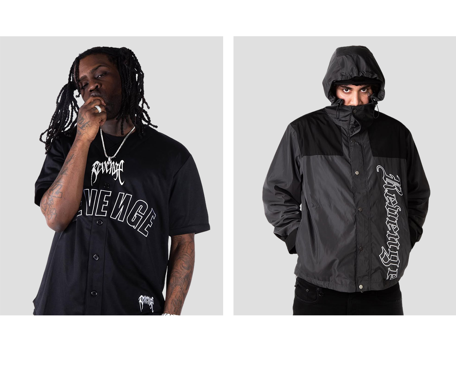 REVENGE GALLERY "CHEIF KEEF & OH GEESEY" E-COMMERCE
 