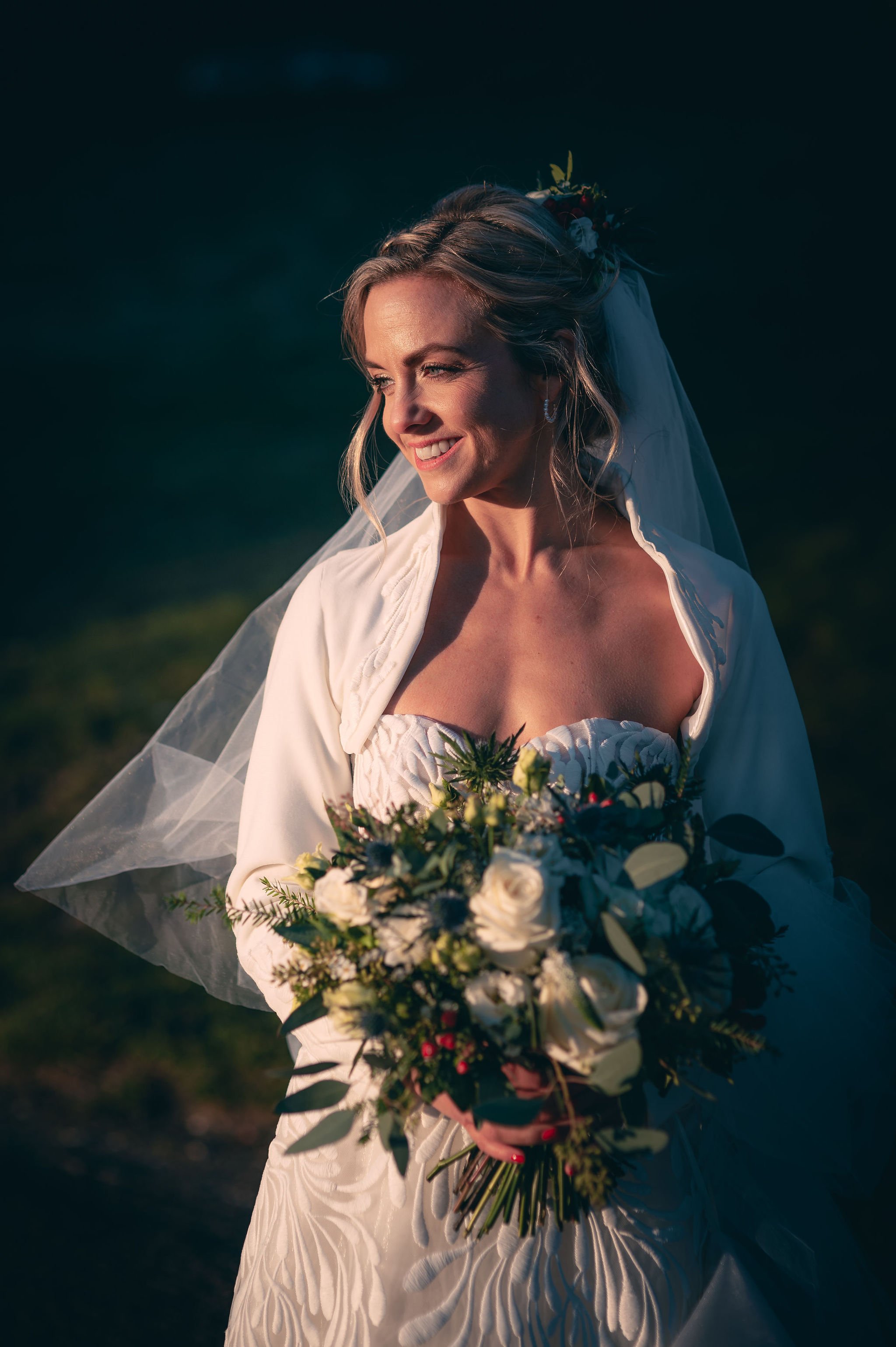 A Properly Magic Winter Wedding: Anna &amp; Luke at St Peter’s &amp; Denbies