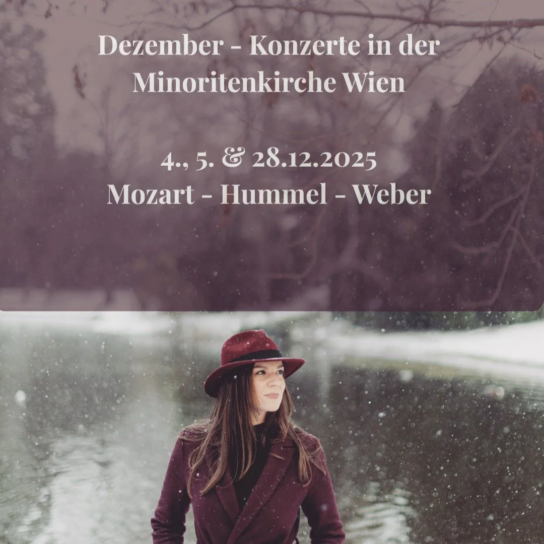 In gro&szlig;er Vorfreude auf unser erstes Konzert in der Minoritenkirche morgen Abend mit fantastischen Kolleginnen 😊 am Programm: Carl Maria von Weber - Trio f&uuml;r Fl&ouml;te, Violoncello und Klavier &amp; Wolfgang Amadeus Mozart Sinfonie in g-