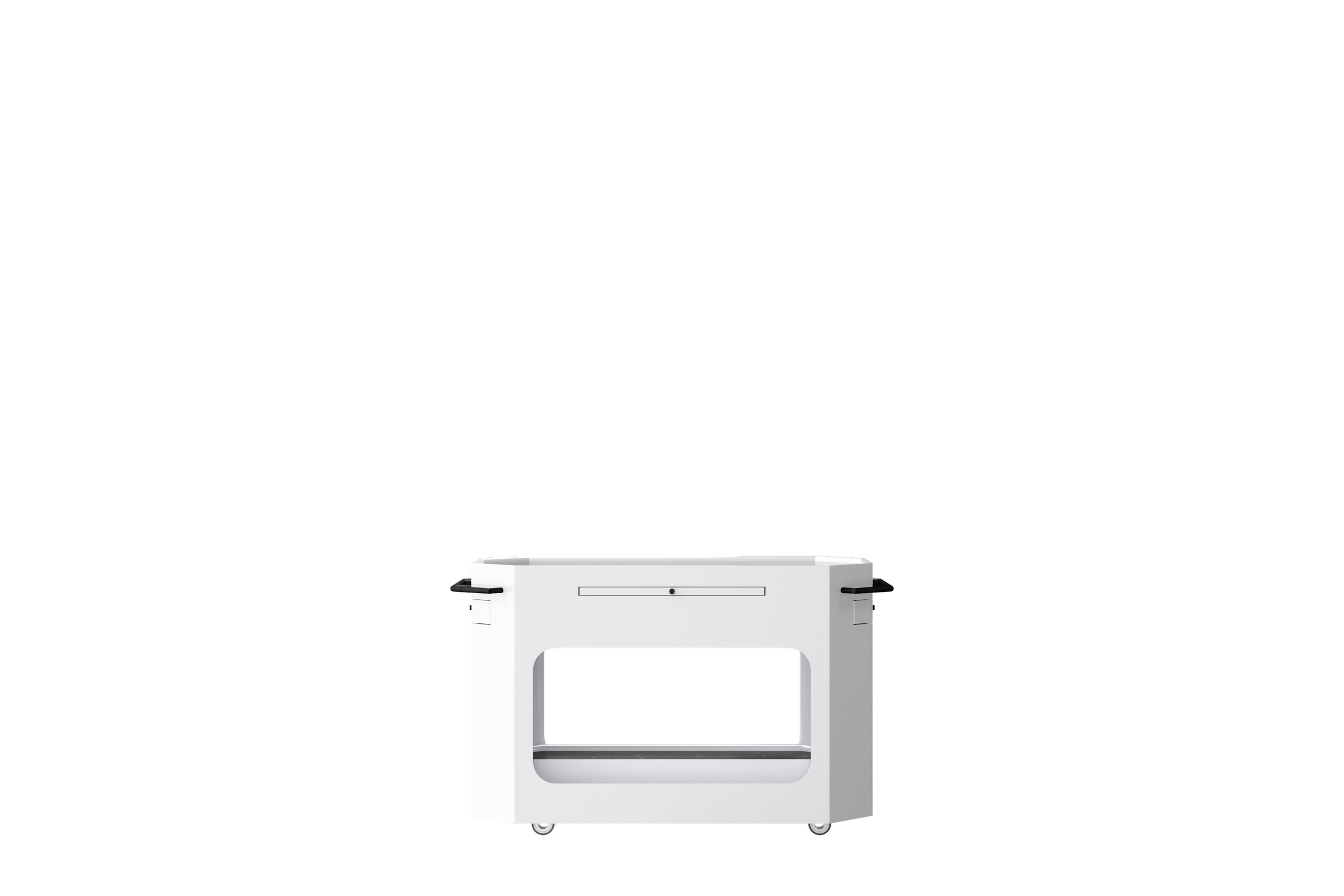BAR CART  White