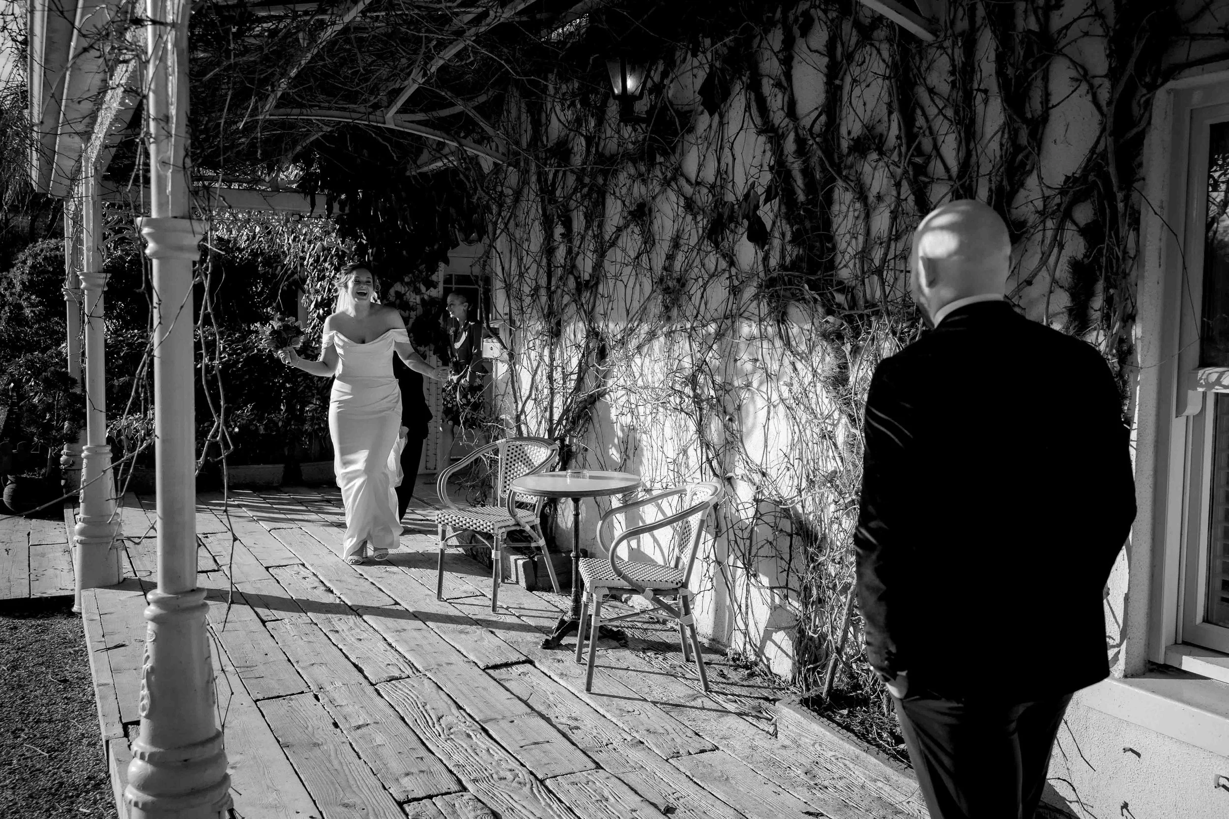 BrookLodge wedding photography first look