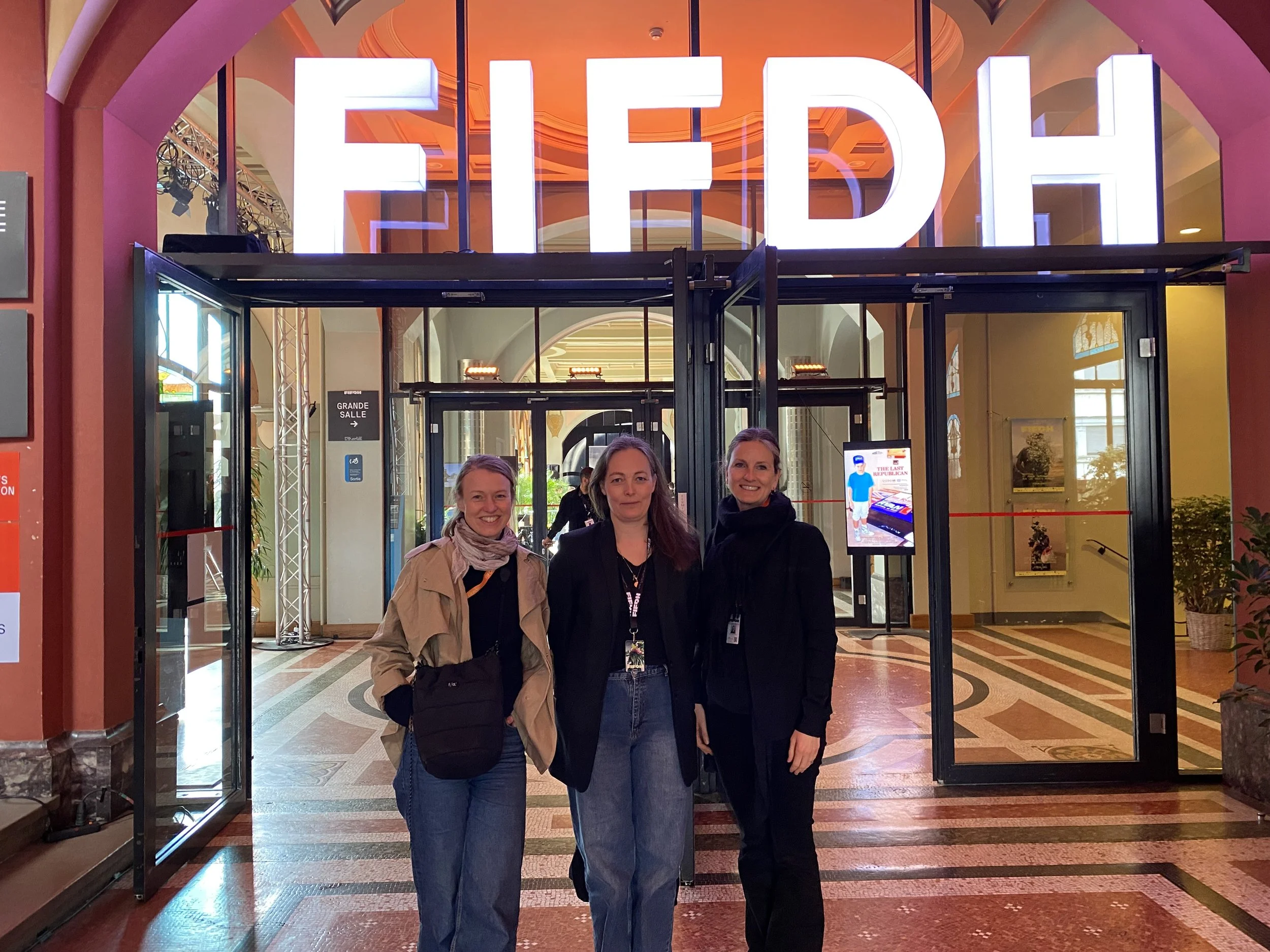 Kunnskapsreisen på filmfestival for human rights, Geneve