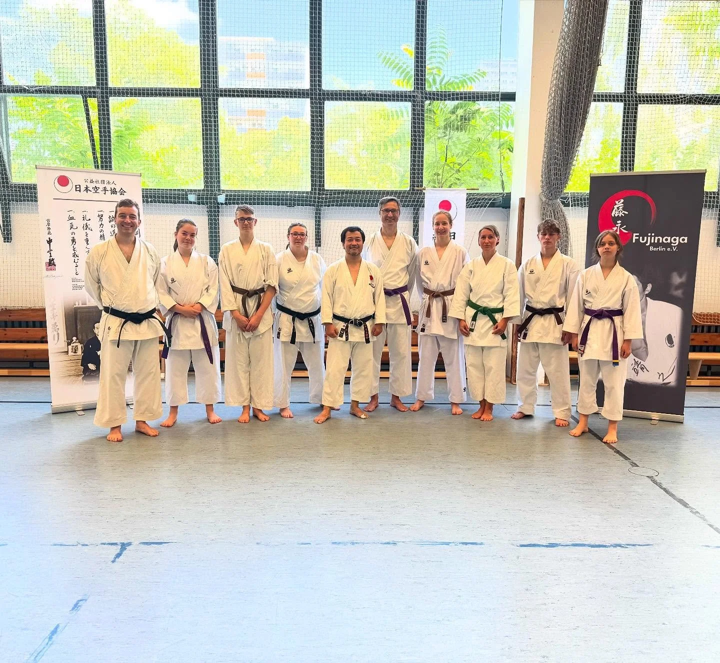 Heute zu Gast bei @fujinaga_berlin zum Lehrgang mit Keigo Shimizu @keigoshimizu69. Geschwitzt und Neues gelernt- ein gelungener Samstag! Oss!