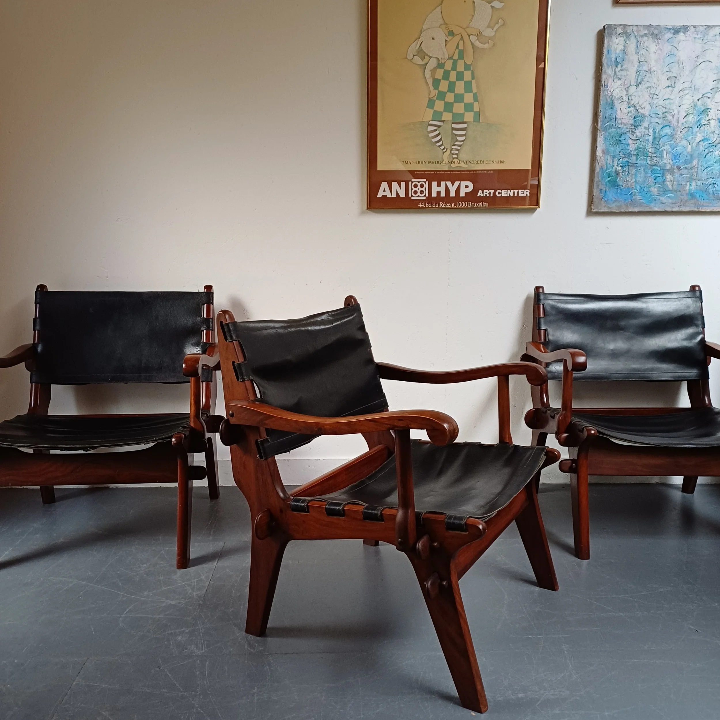 Sling Lounge Chair by Angel Pazmino