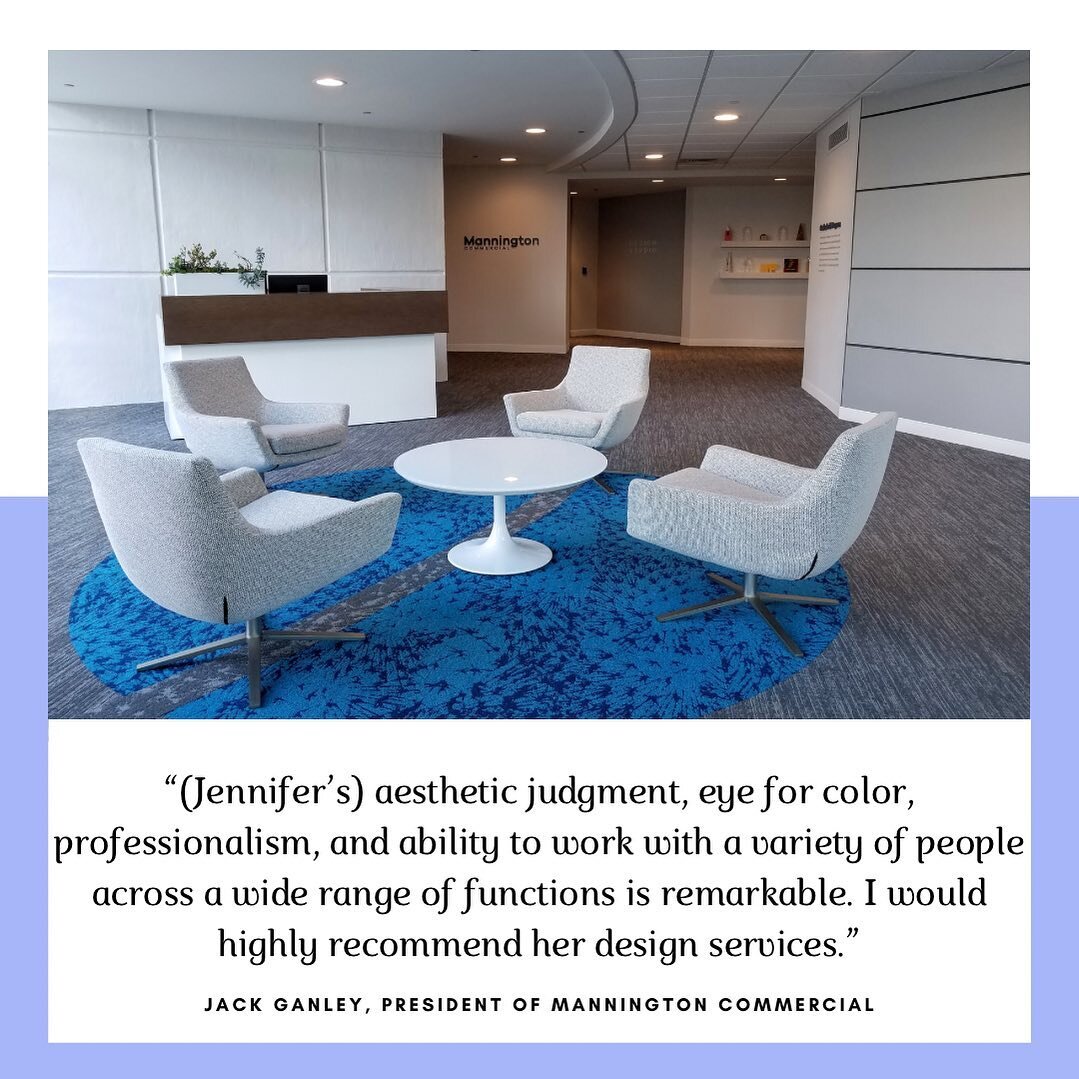 It's been an incredible journey collaborating with @mannington.commercial. Their kind words and testimonial mean the world to us.