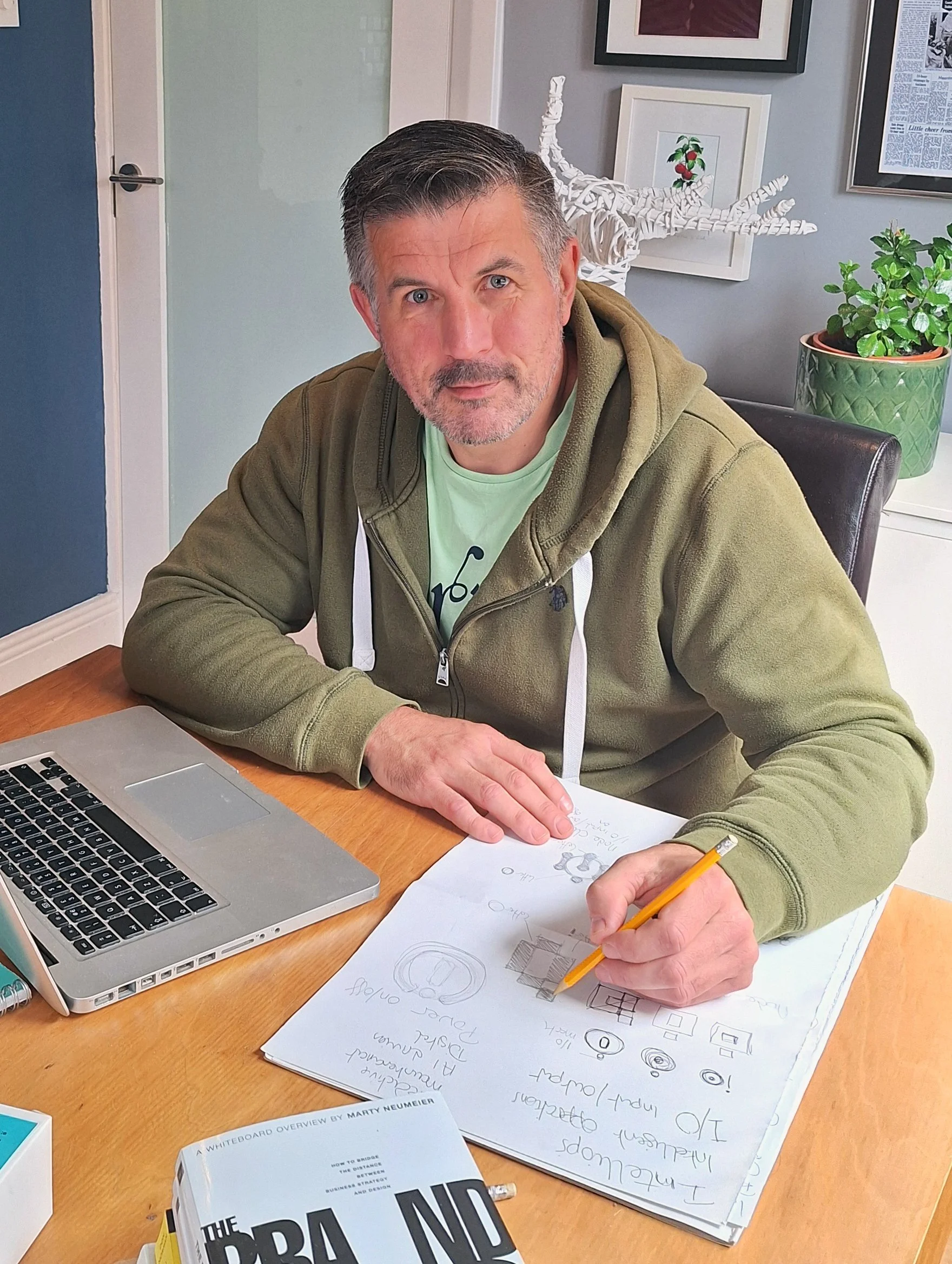 Barry O'Connor strategic branding designer