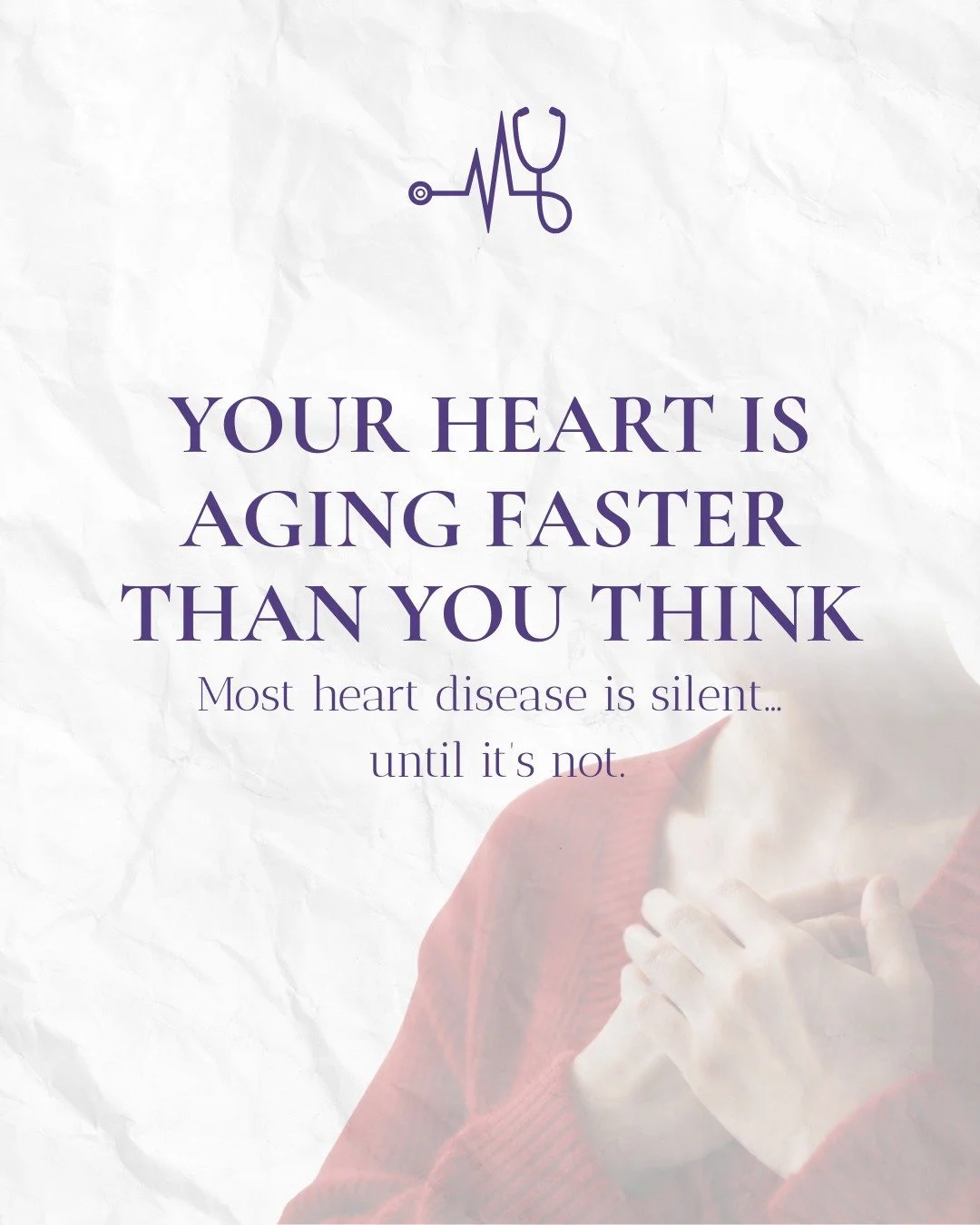 ❤️ Most heart disease doesn&rsquo;t start with a heart attack.
It starts quietly &mdash; with inflammation, insulin resistance, high blood pressure, hormonal imbalance, and excess visceral fat.

And the scary part?
You can feel &ldquo;fine&rdquo; and