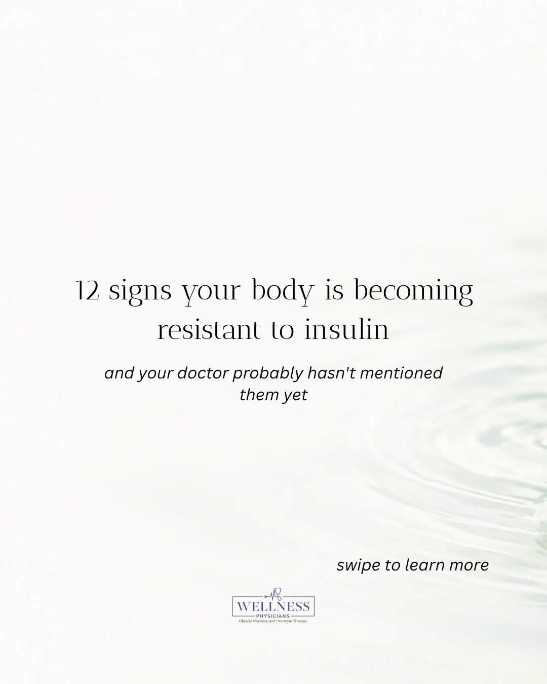 Here's what I'm seeing in clinic more than almost anything else right now.

Insulin resistance doesn't announce itself with a dramatic diagnosis. It shows up quietly &mdash; in your energy, your waistline, your cravings, your mood. And most of the ti