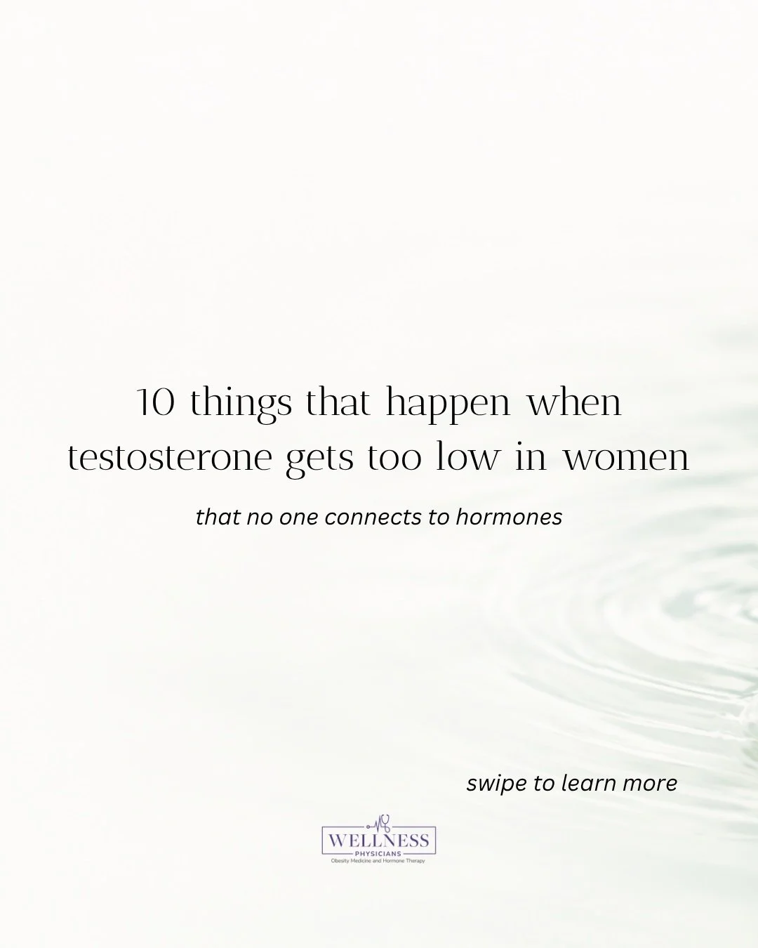 Low testosterone in women is one of the most under-discussed hormonal issues I see &mdash; and one of the most misattributed.

The symptoms get labeled as depression. Burnout. Just getting older. And women spend years managing the label instead of in