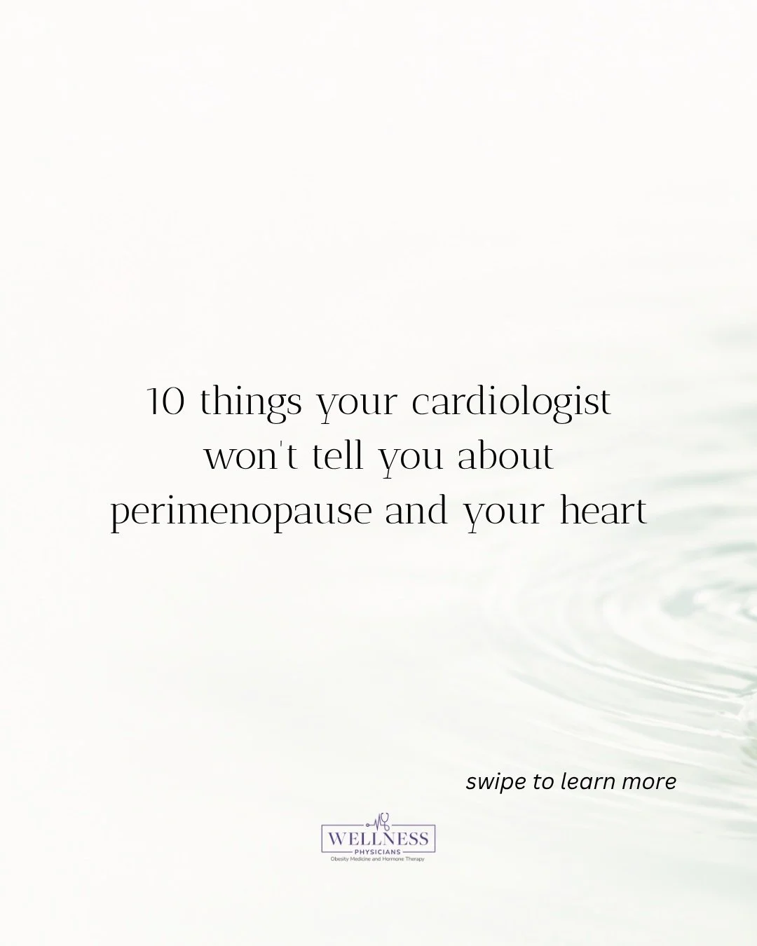 Heart disease is the number one killer of women &mdash; and perimenopause is one of the most important windows we have to intervene.

The connection between estrogen and cardiovascular health is not new. But the conversation between menopause medicin
