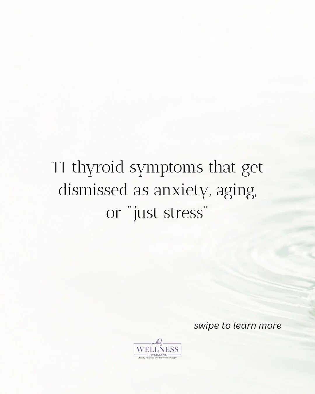 "Your TSH is normal" is not the end of the conversation. It's the beginning.

Thyroid dysfunction is one of the most frequently missed contributors to weight resistance, fatigue, hair loss, and mood changes &mdash; especially in women in mi