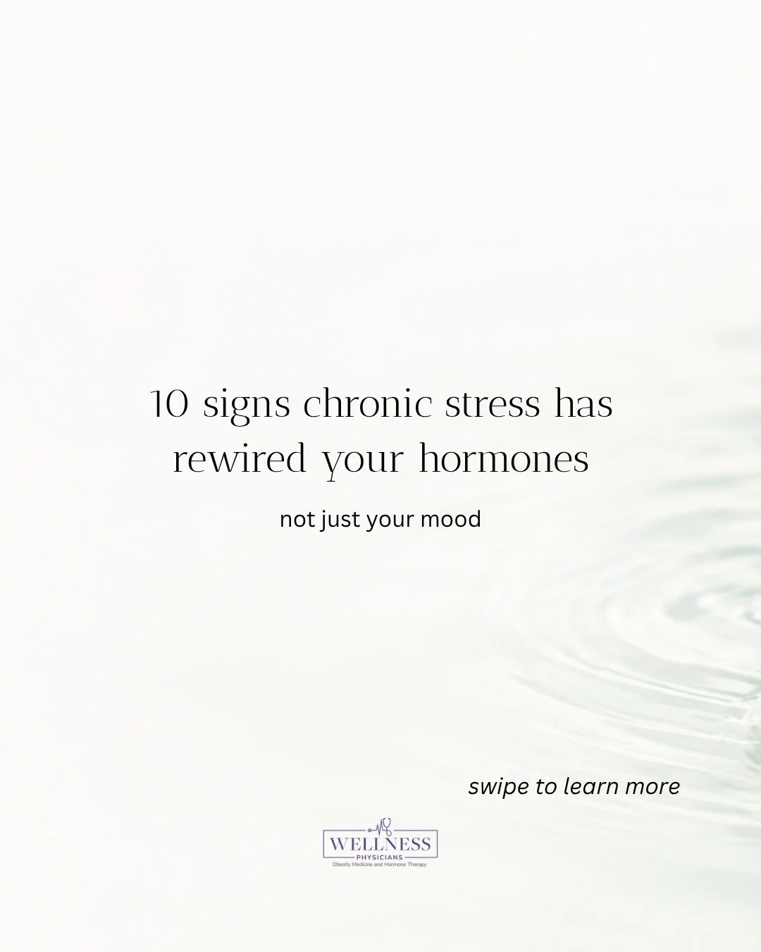 Chronic stress doesn't just affect your mood. It rewires your hormonal environment &mdash; and that has real physical consequences.

Cortisol is not a villain. It's a survival hormone doing exactly what it was designed to do. The problem is that our 