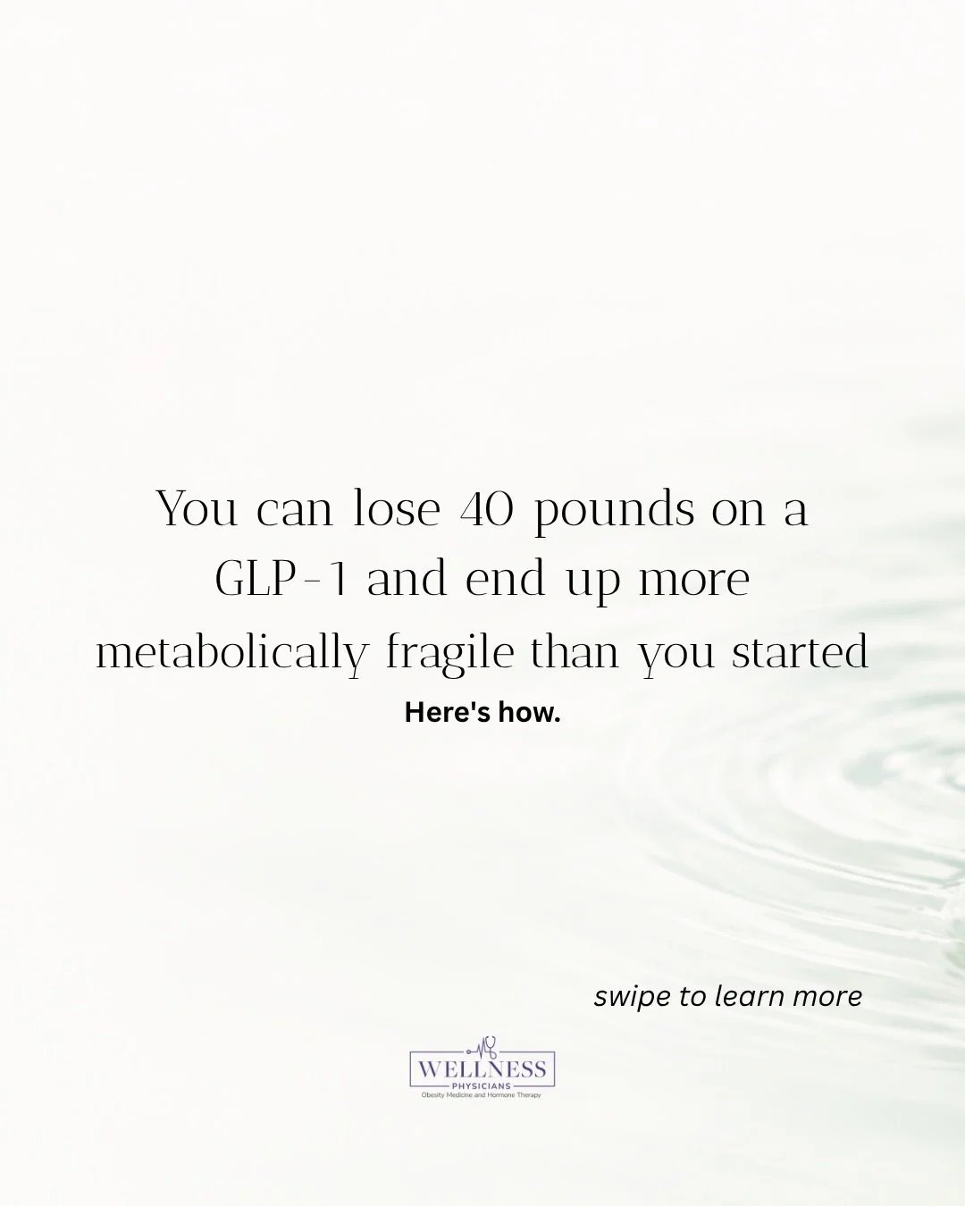 Here's what I'm seeing in clinic &mdash; and what worries me about the way GLP-1s are being prescribed online.

Patients arrive thrilled with the weight loss. The scale is down. Their clothes fit. And then we look at their body composition, and the p