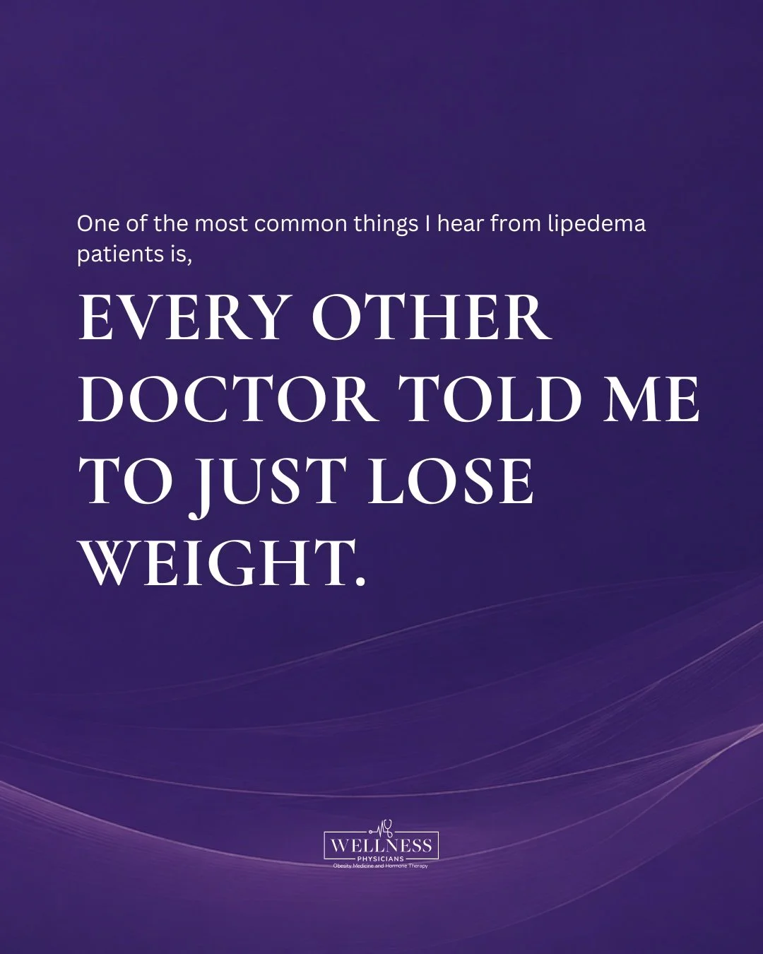 I want to be frank about this: Lipedema is still one of the most misdiagnosed or completely missed conditions in primary care. It's easy to see why. The presentation looks like obesity on the surface. The patient often carries weight. So the assumpti