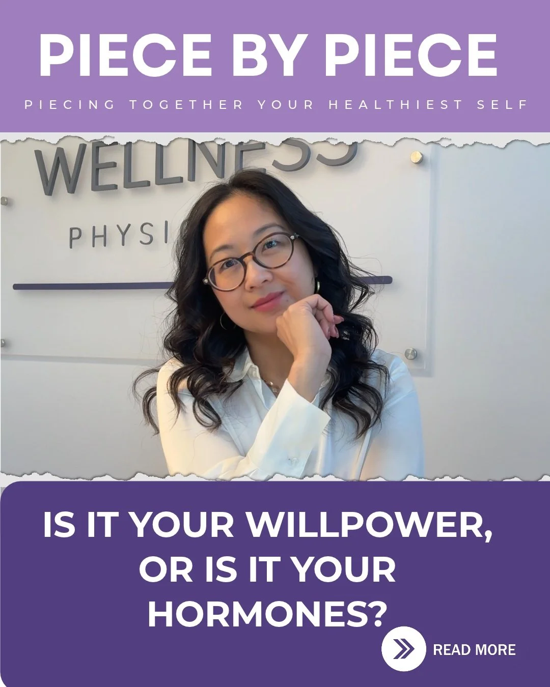 Doing everything right and still gaining weight? 🧩

You're eating well, moving more, and sleeping when you can. But the weight is settling around your middle, the cravings are louder, and the hot flashes are keeping you up at 3 a.m.

It's not your w