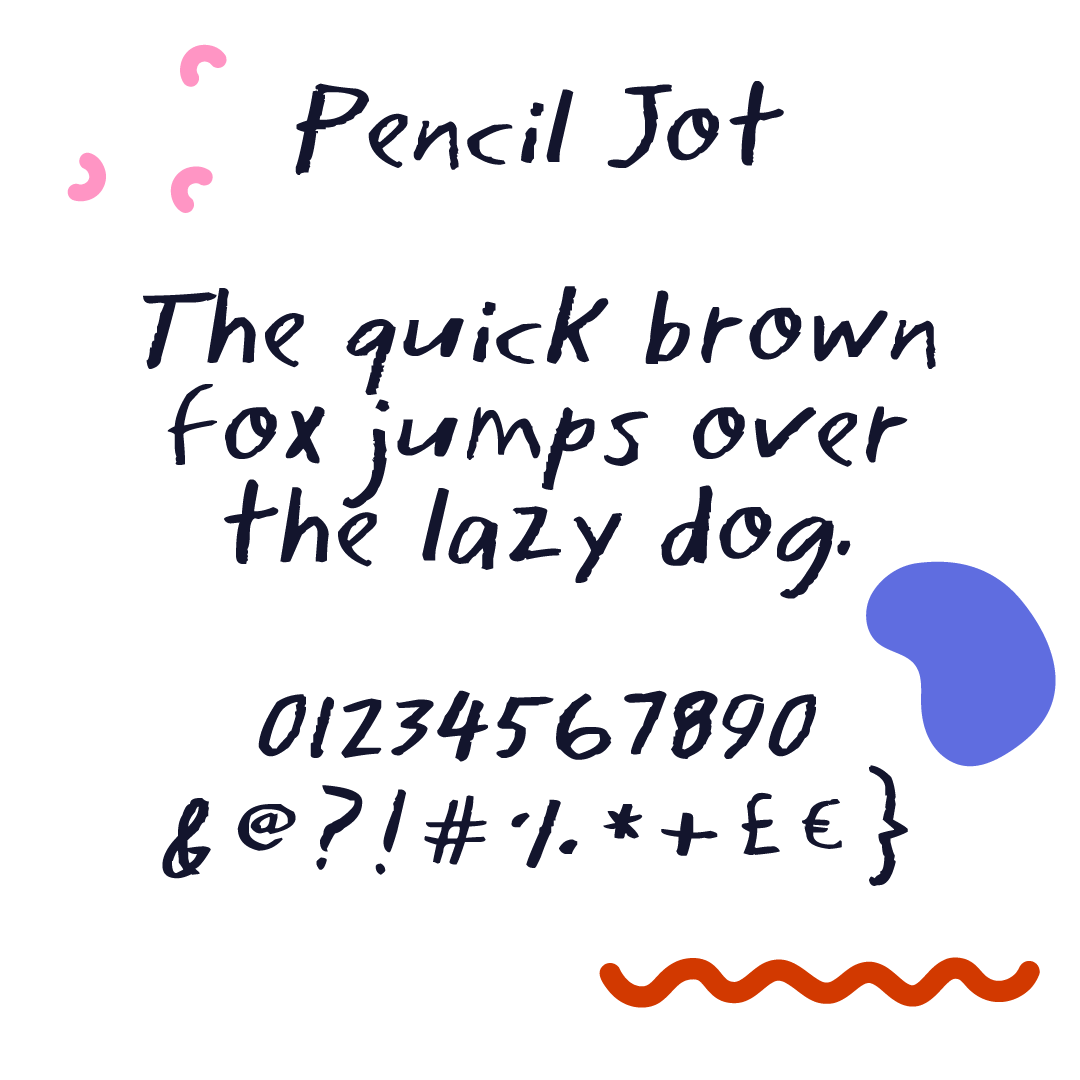 THEY-DRAW-font-specimen-PENCILJOT.png