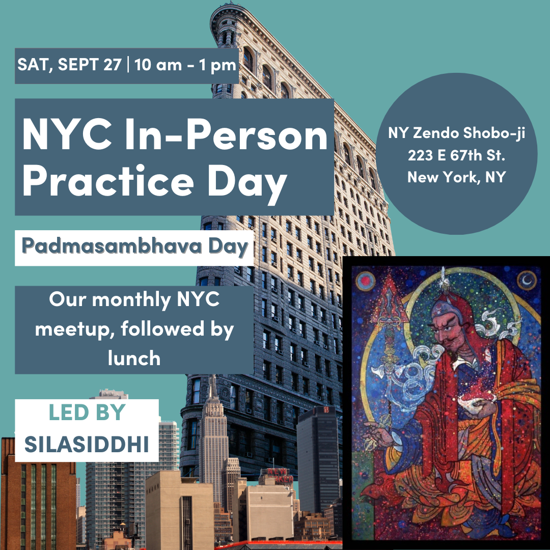NYC In-Person Practice Day: Padmasambhava day