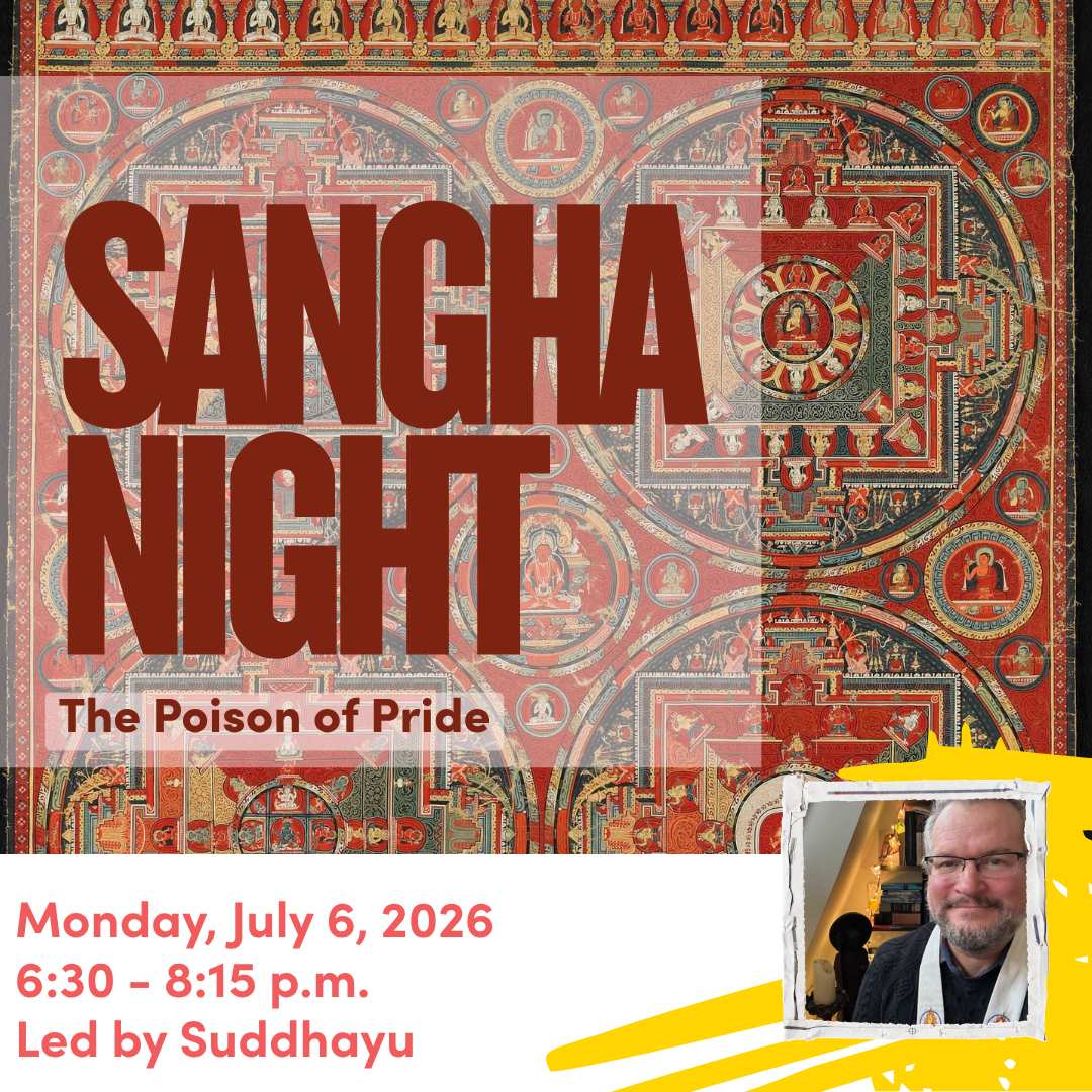 Sangha Night With Suddhayu (Online)