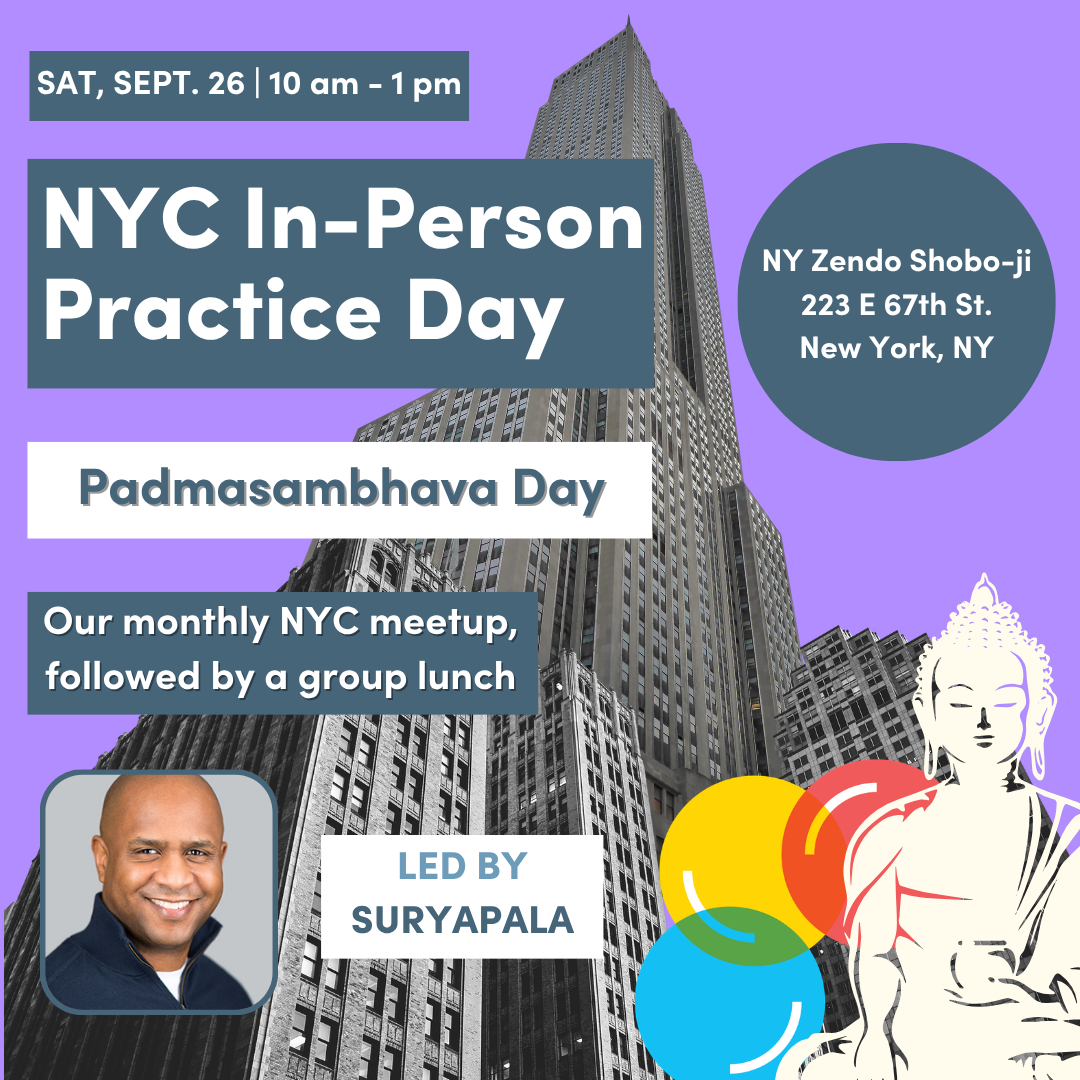 NYC In-Person Practice Day: Entering the Lotus-Born Realm — Padmasambhava Day