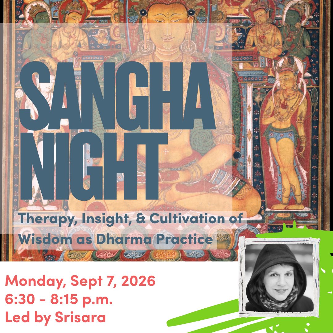 Sangha Night With Srisara (Online)