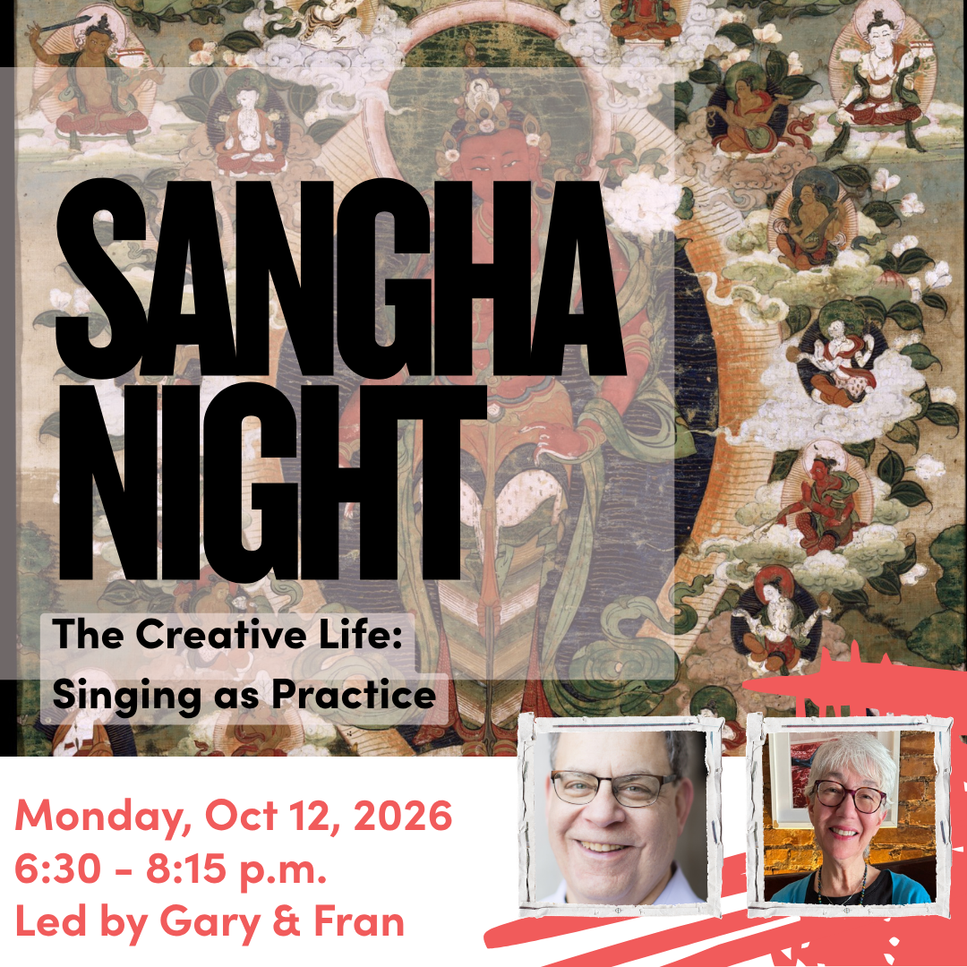 Sangha Night With Gary and Fran (Online)