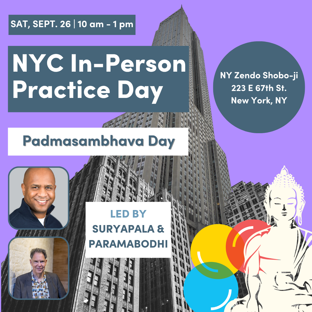 NYC In-Person Practice Day: Entering the Lotus-Born Realm — Padmasambhava Day