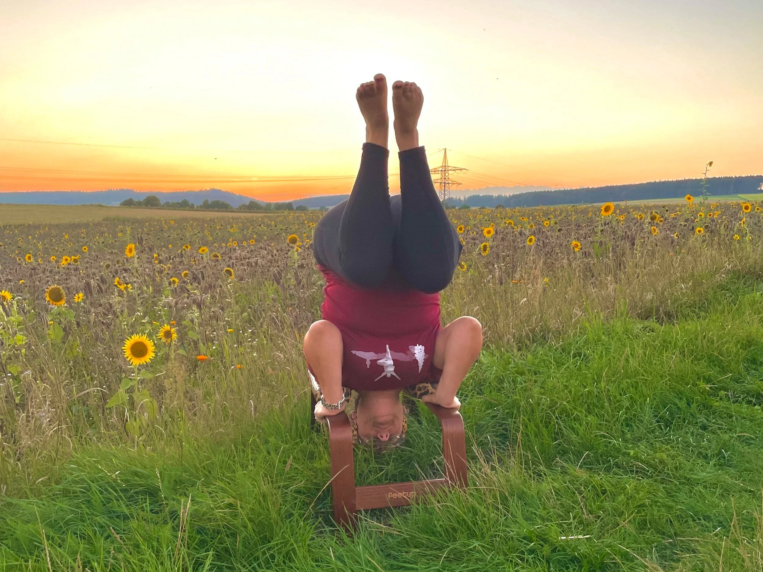 Frühlingsyoga sanft mit dem Feetup - online & vor Ort