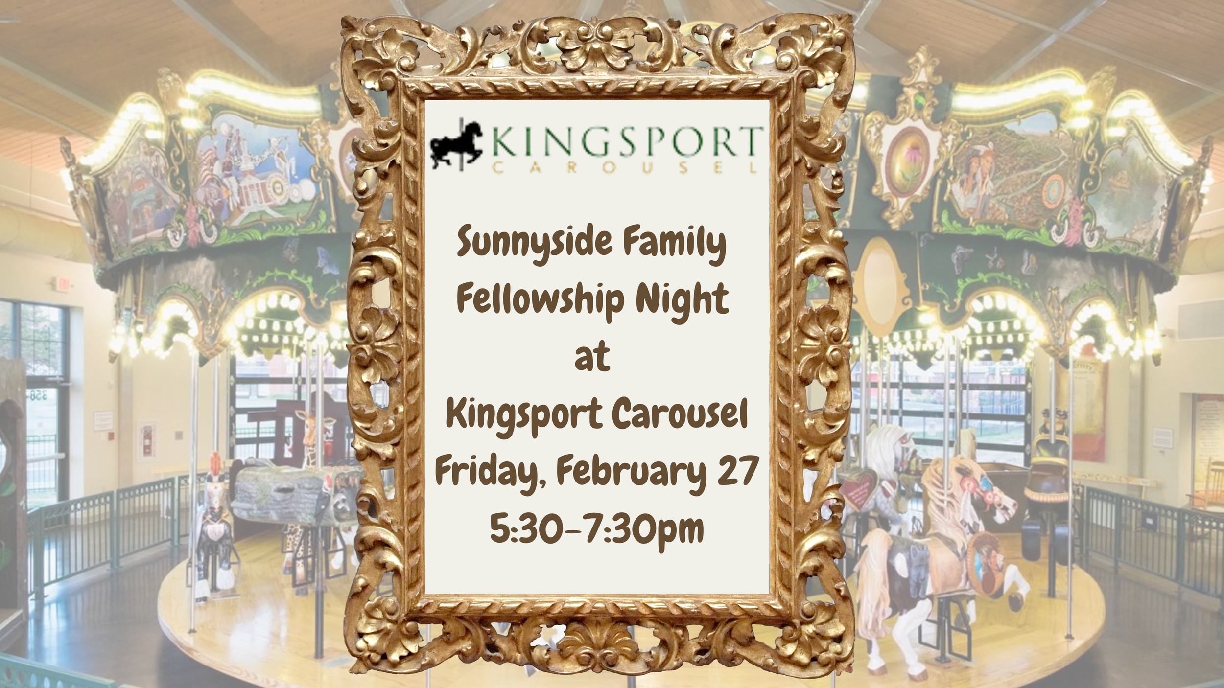 Sunnyside Family Night at the Kingsport Carousel