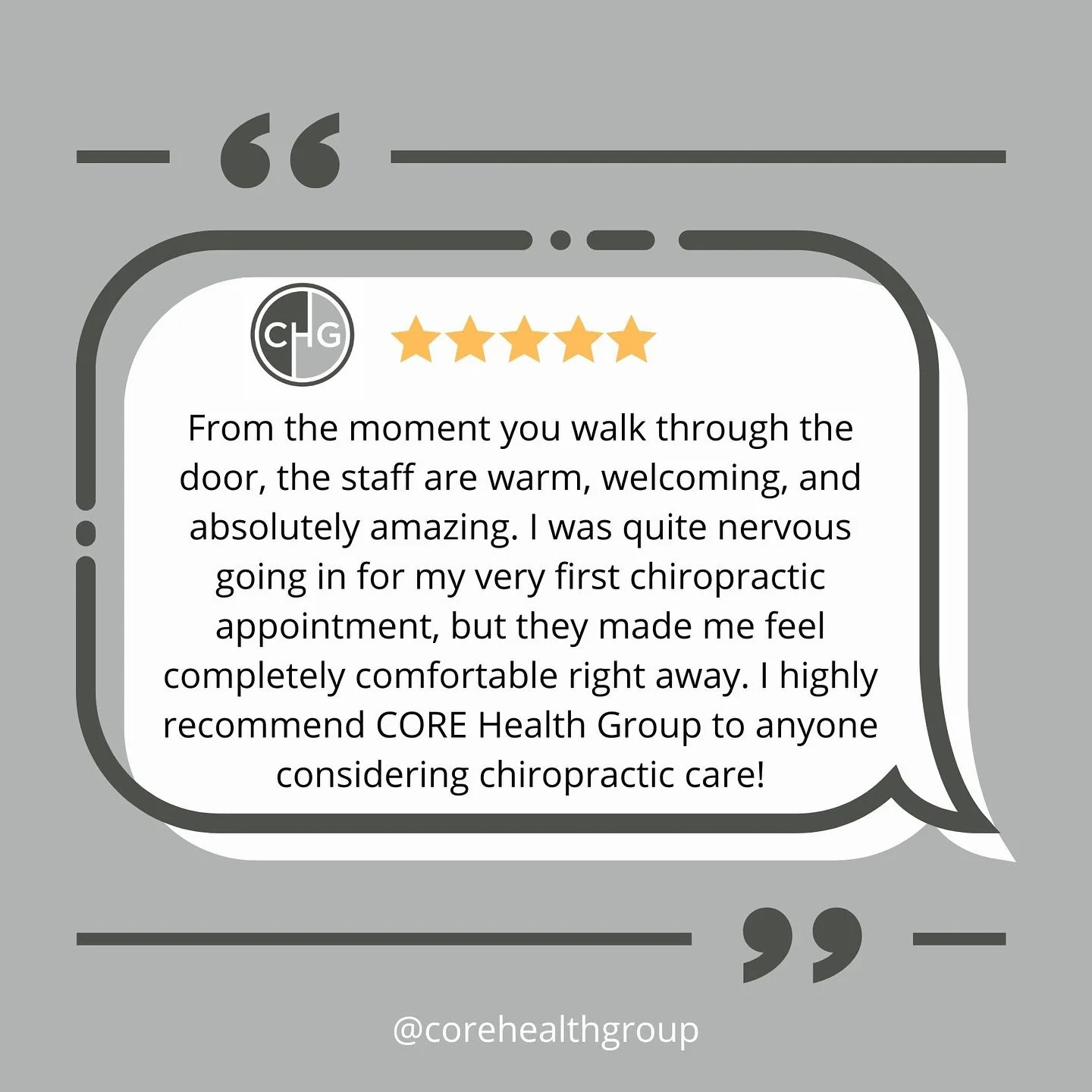 We always appreciate a review, but these ones hit different! 🥰

Being nervous when starting something new is common. Our team is here to go through any questions you may have and will tailor their treatment plan to your personal preferences. We ofte