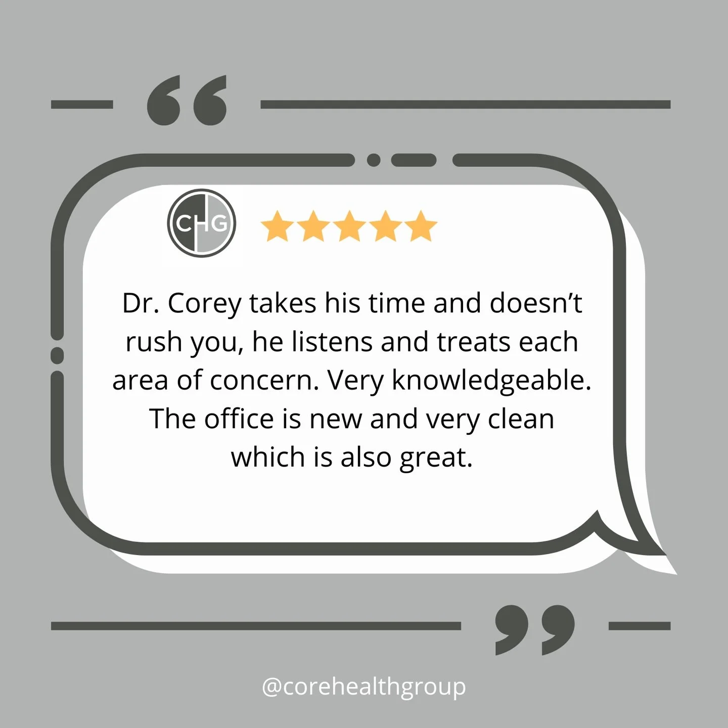 At CORE Health Group, we really do care about your health and wellbeing 🫶 

We will do what we can to make sure you leave feeling better than when you walked in 😊

Book your appointment online by visiting the link in bio, or give us a call at (506)