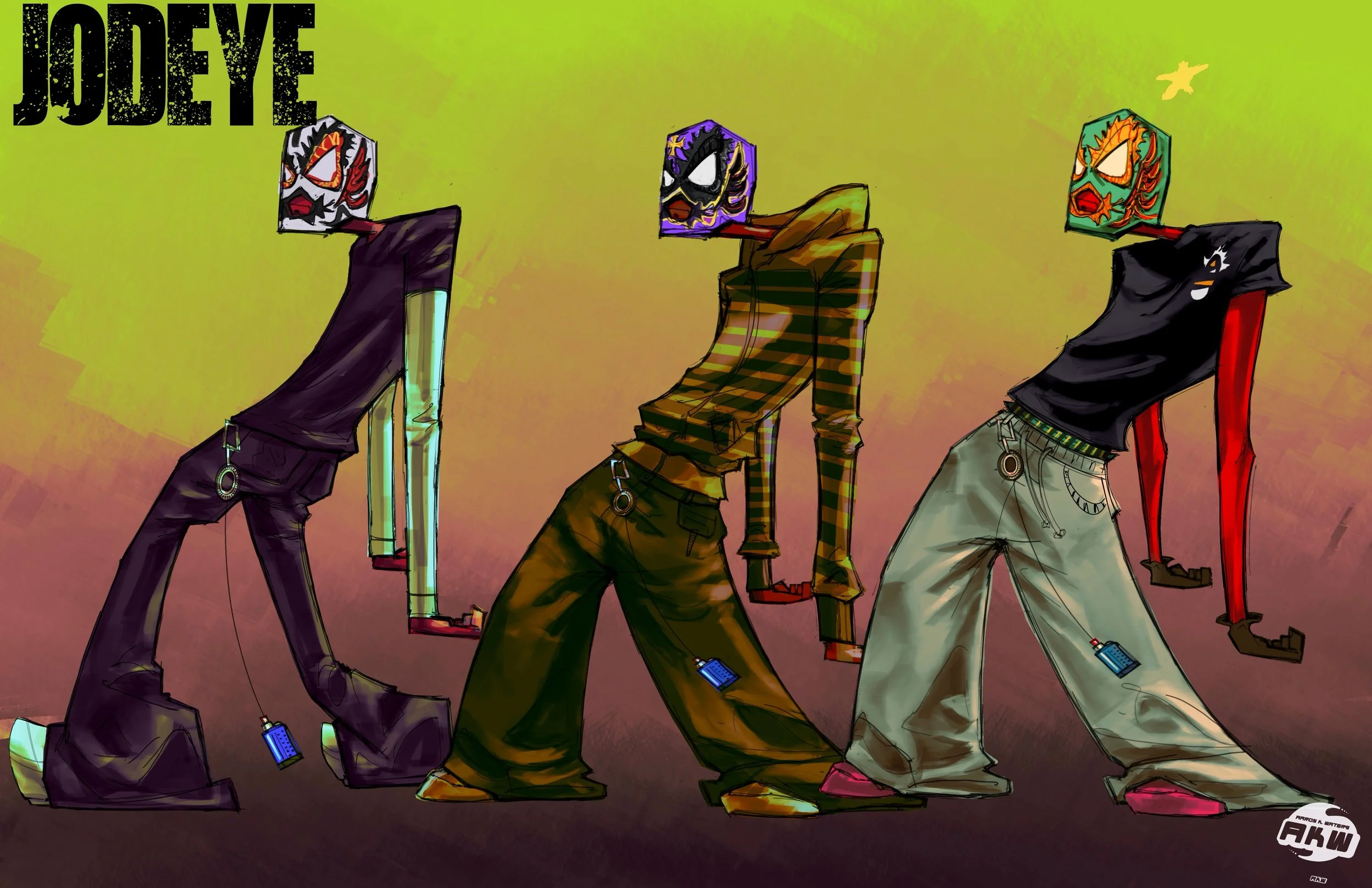 Character turnarounds