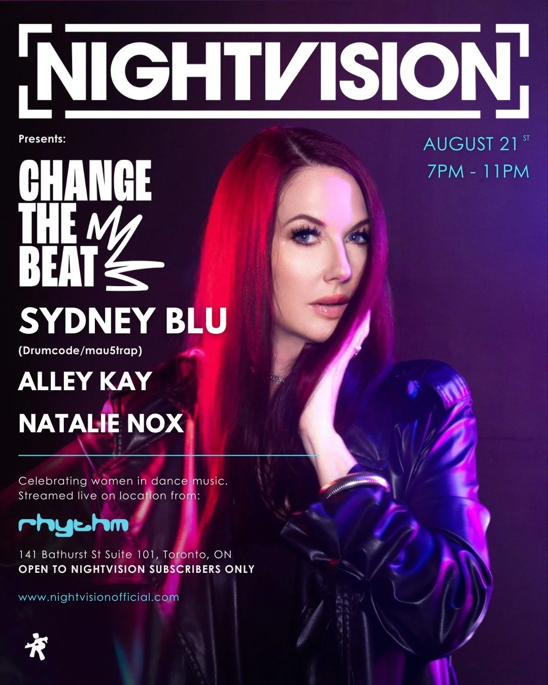 CTB x NIGHTVISION Present Sydney Blu, Alley Kay & Natalie Nox