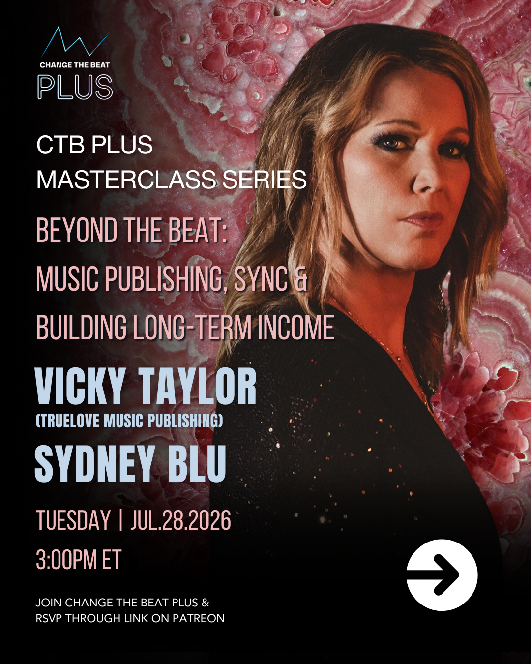 CTB Plus Masterclass | Beyond the Beat | Vicky Taylor