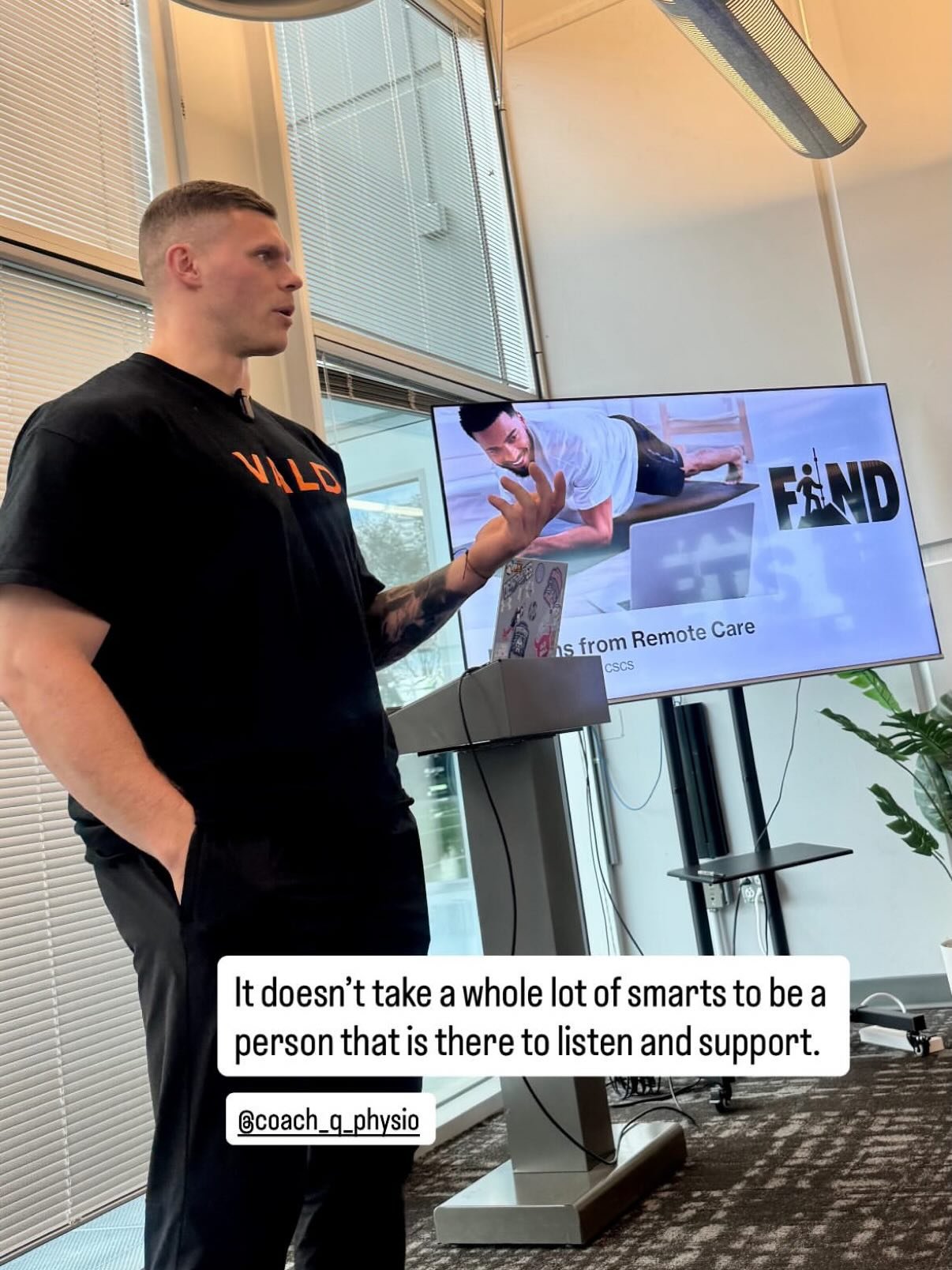 I care. I care so much for the clients and clinicians I work with. I&rsquo;m not the smartest or the most talented, but I really give a damn. 
-
And that, as long as my people know that, that&rsquo;s often what they need most. More than expertise or 