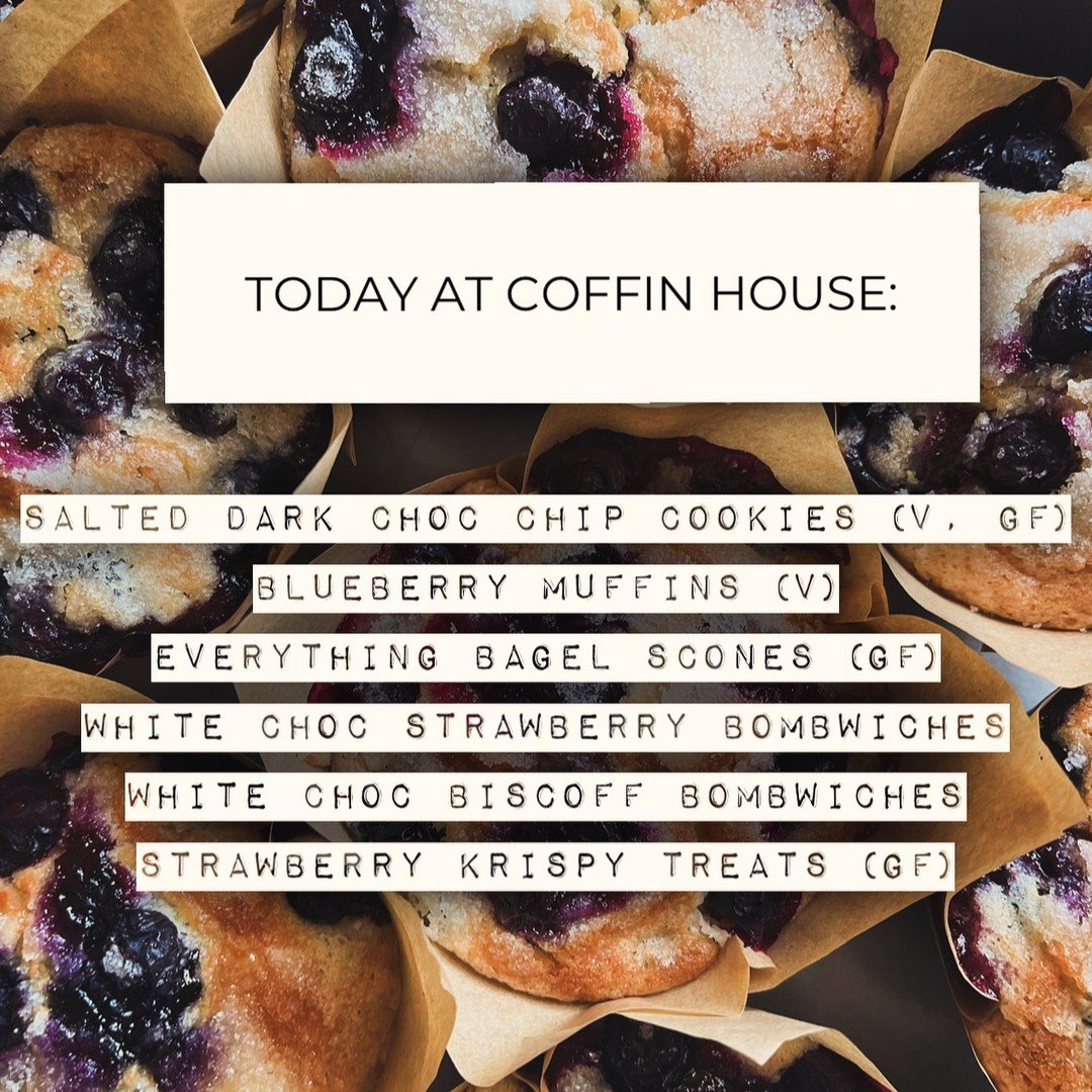 Looking to get your @beard_bakes fix? Check out this weeks menu, we're fully stocked with fresh goodies!!
#coffinhousecoffee #concordcoffee #beardbakes #concordeats #cabarruscoffee #cabarruscountync #cabarruscounty #cltcoffeeshop #clt #clteats #cltco