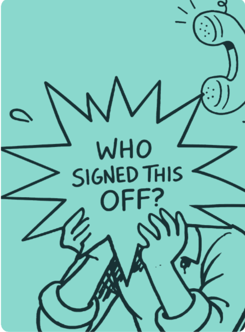 WHO SIGNED THIS OFF: MAY EDITION
