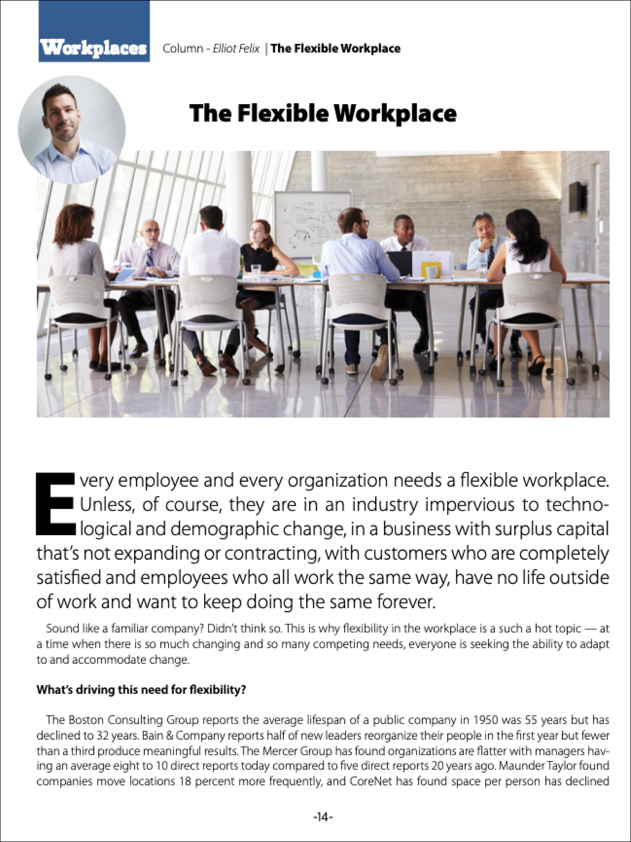 Workplaces Magazine: The Flexible Workplace