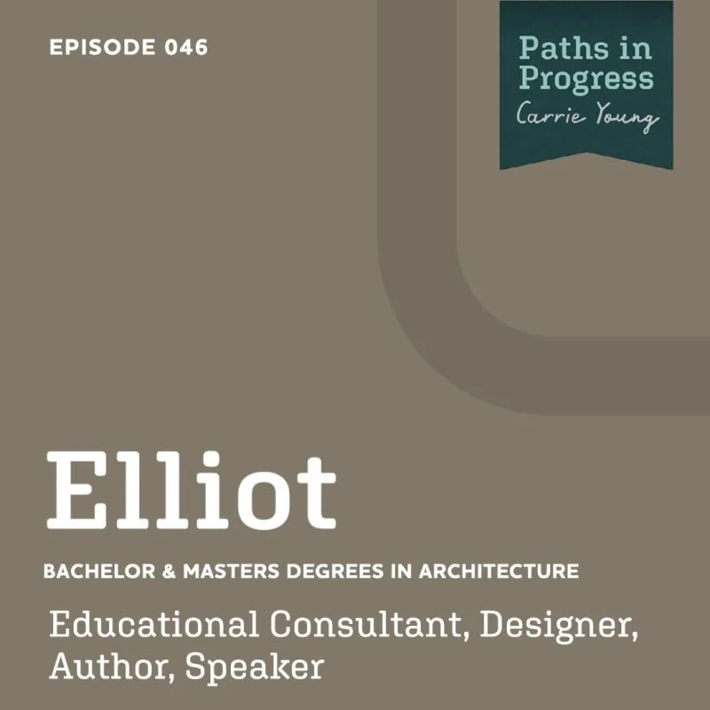 Sharing my Story from architecture to design strategy on the Paths in Progress Podcast