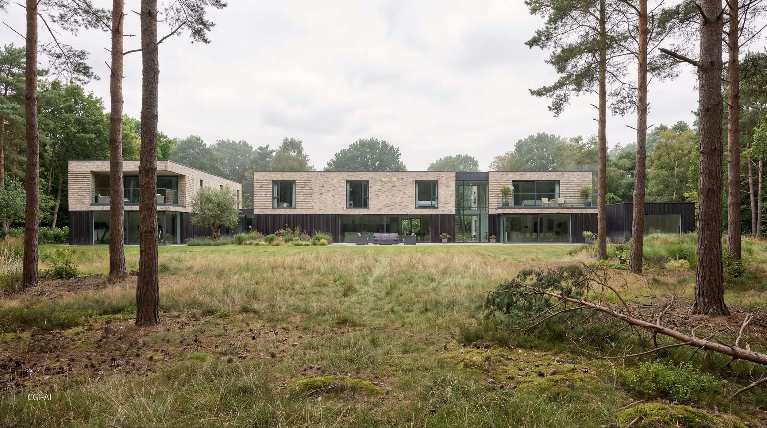 New Build House Yorkshire: Villa Elevation
