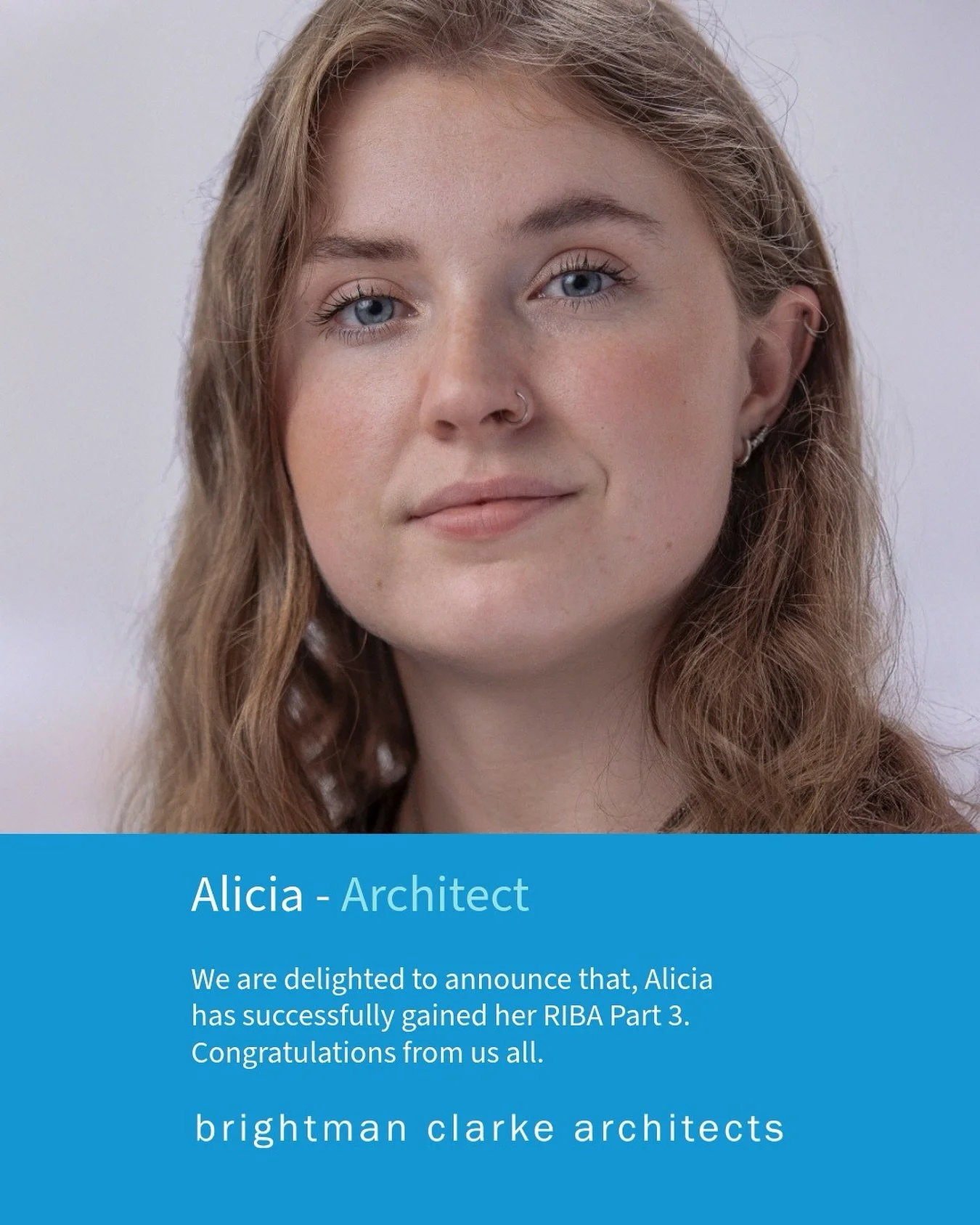 We&rsquo;re delighted to announce that Alicia has passed her RIBA Part 3 and can now officially call herself an Architect (ARB registration in progress).

Alicia joined us in 2020 through the RIBA Part 2 Master&rsquo;s Apprenticeship at @sheffhallamu