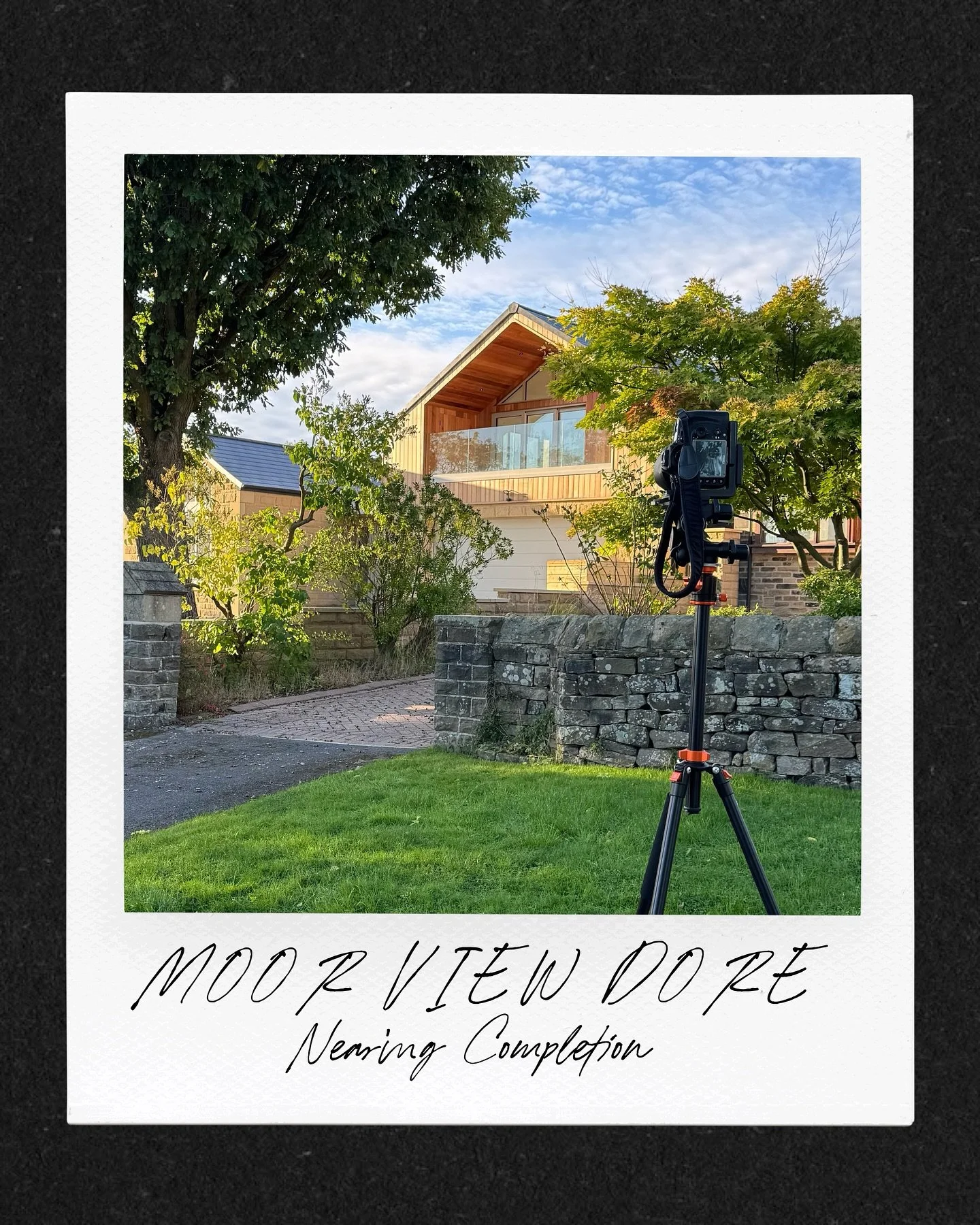 MOOR VIEW | Nearing Completion

Earlier this week we nipped out from our Dore studio to catch the morning light on Moor View.

The project is still taking shape, but it&rsquo;s already encouraging to see how the new two-storey home is settling into a