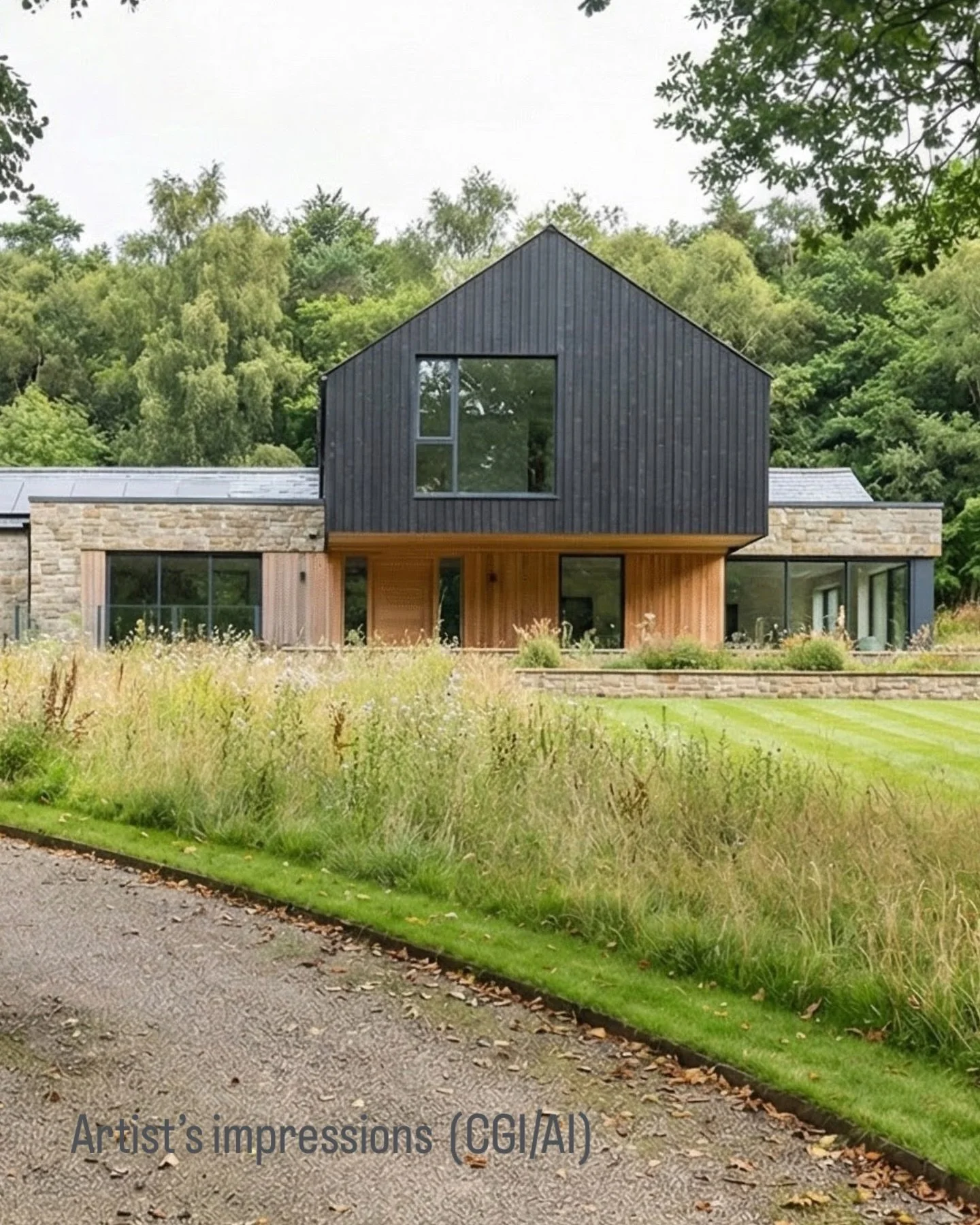 THE WOODLANDS | ON-SITE 2026

Planning permission for The Woodlands was granted earlier this year (with the invaluable support of Planning Consultant Charlotte Stainton), and preparation work is well under way for a New Year start on site.

We use th