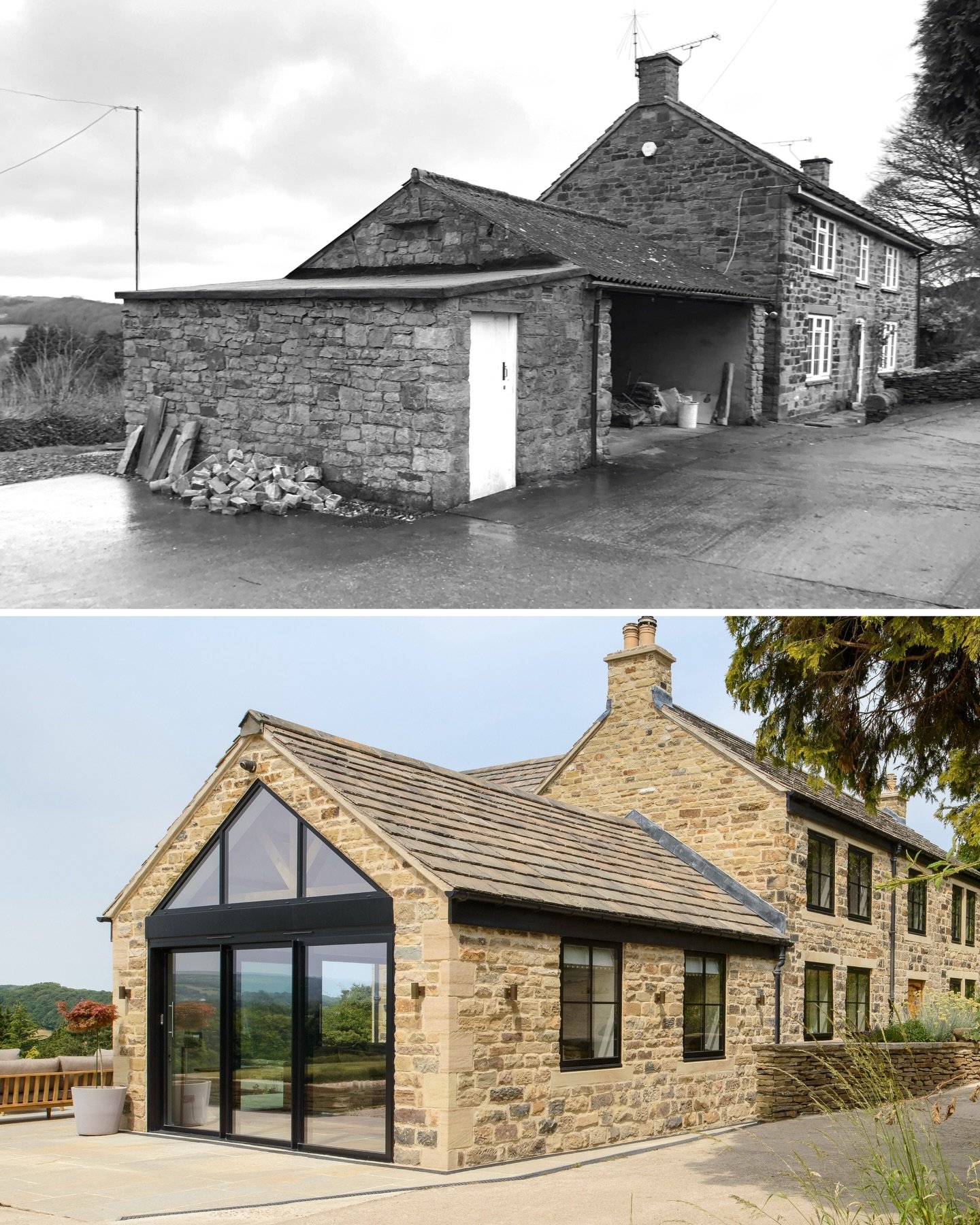 BEFORE &amp; AFTER | HILLSIDE HOUSE

Hillside is a reimagined farmhouse in North East Derbyshire&mdash;one that carefully balances respect for its rural setting with the needs of modern family life.

DESIGNING HOMES TOGETHER 

#northeastderbyshire #b
